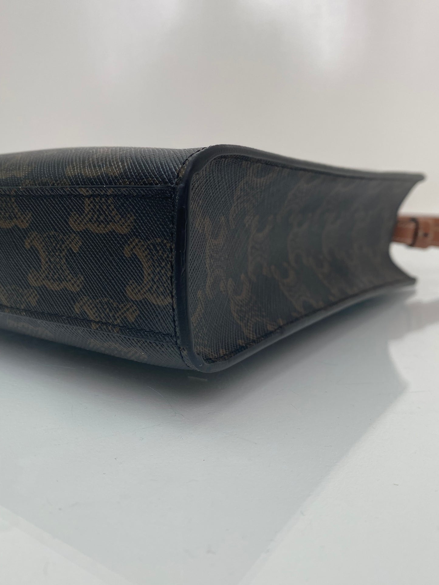 Celine Triomphe Vertical Mini Tote