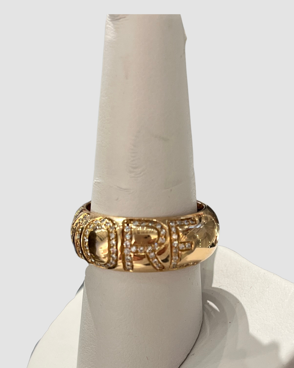 18K Rose Gold "AMORE" Ring