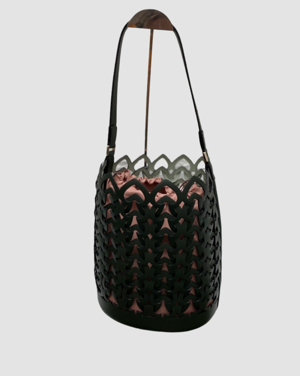 Kate Spade Green/Pink Bucket Bag