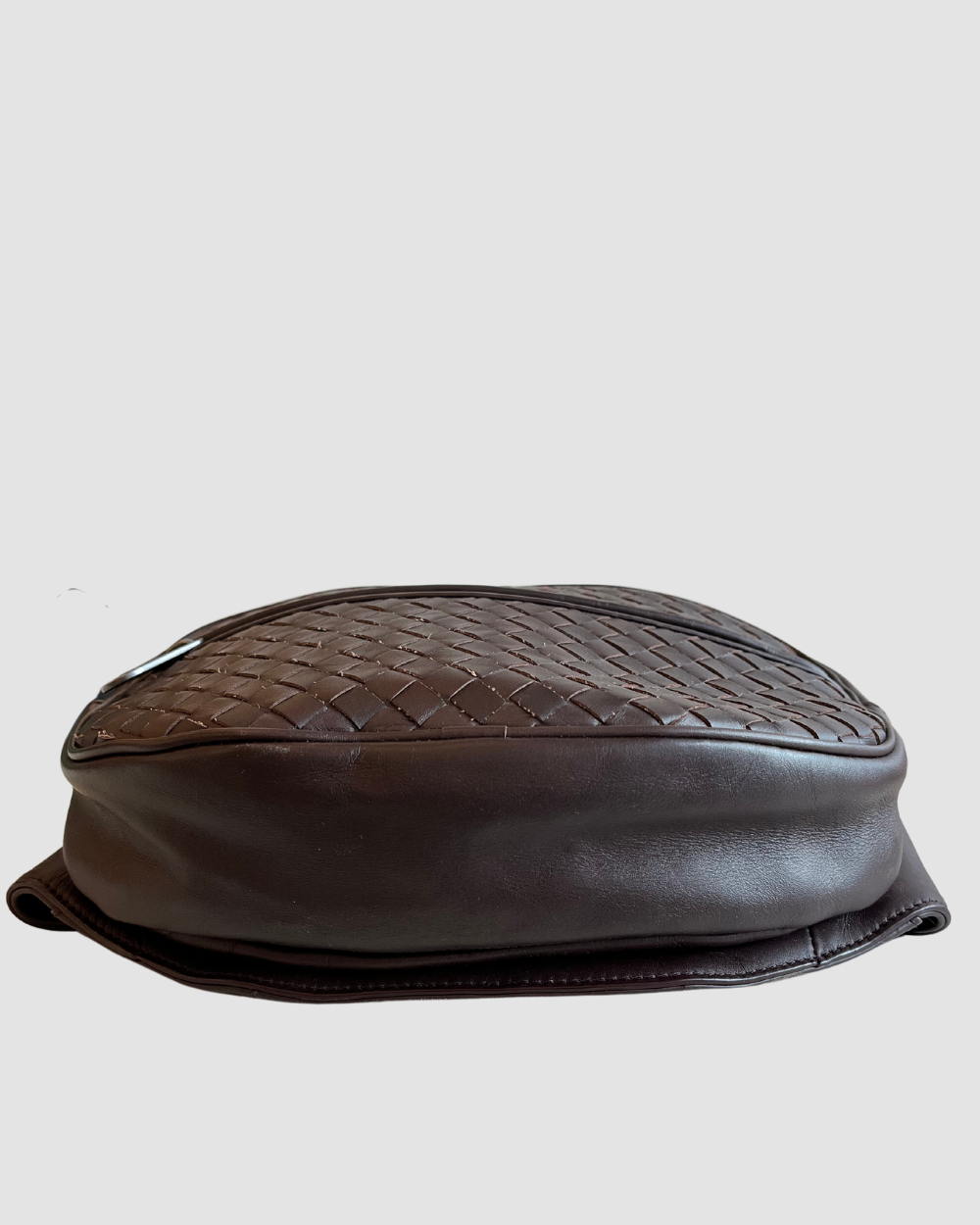 Bottega Veneta Purplish Brown Bum Bag