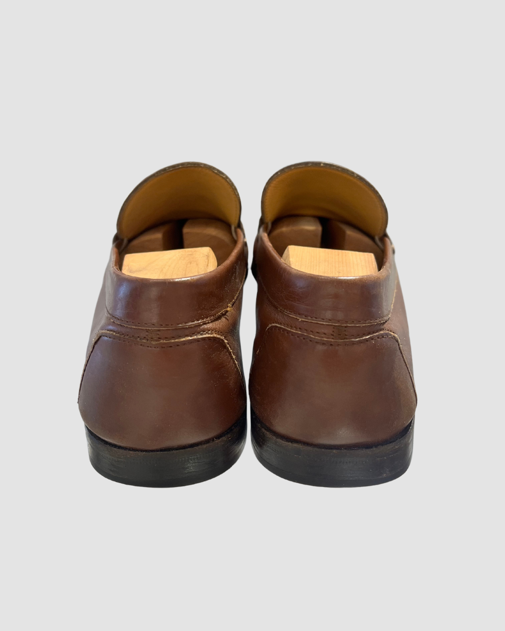 Ferragamo Brown Leather Loafers