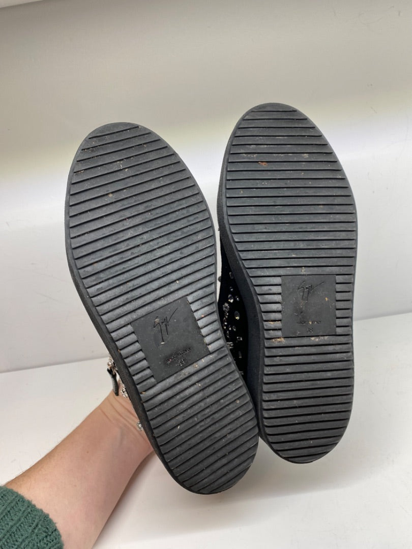 Guiseppe Zanotti Rhinestone Shoes, 38