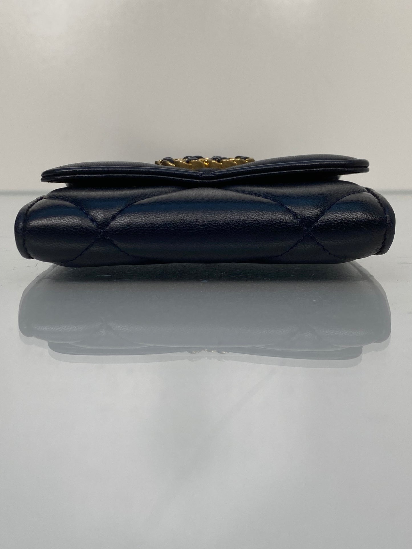 Chanel 19 Navy Mini Crossbody Bag