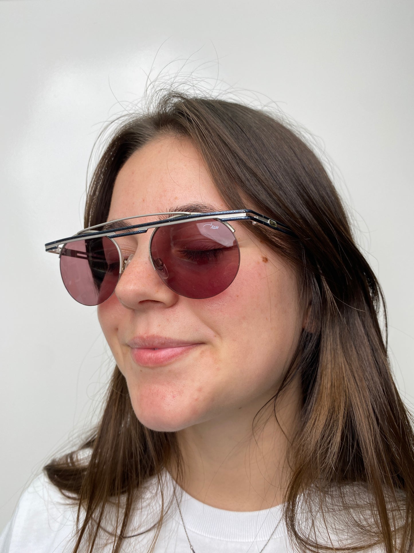 Cazal Vintage Metallic Sunglasses