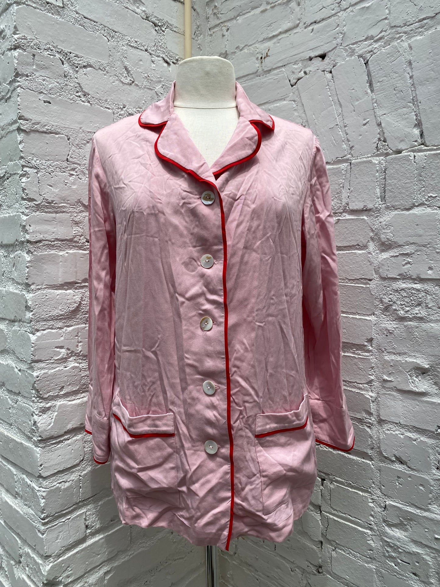 Sleeper Pink & Red Pajama Set, M