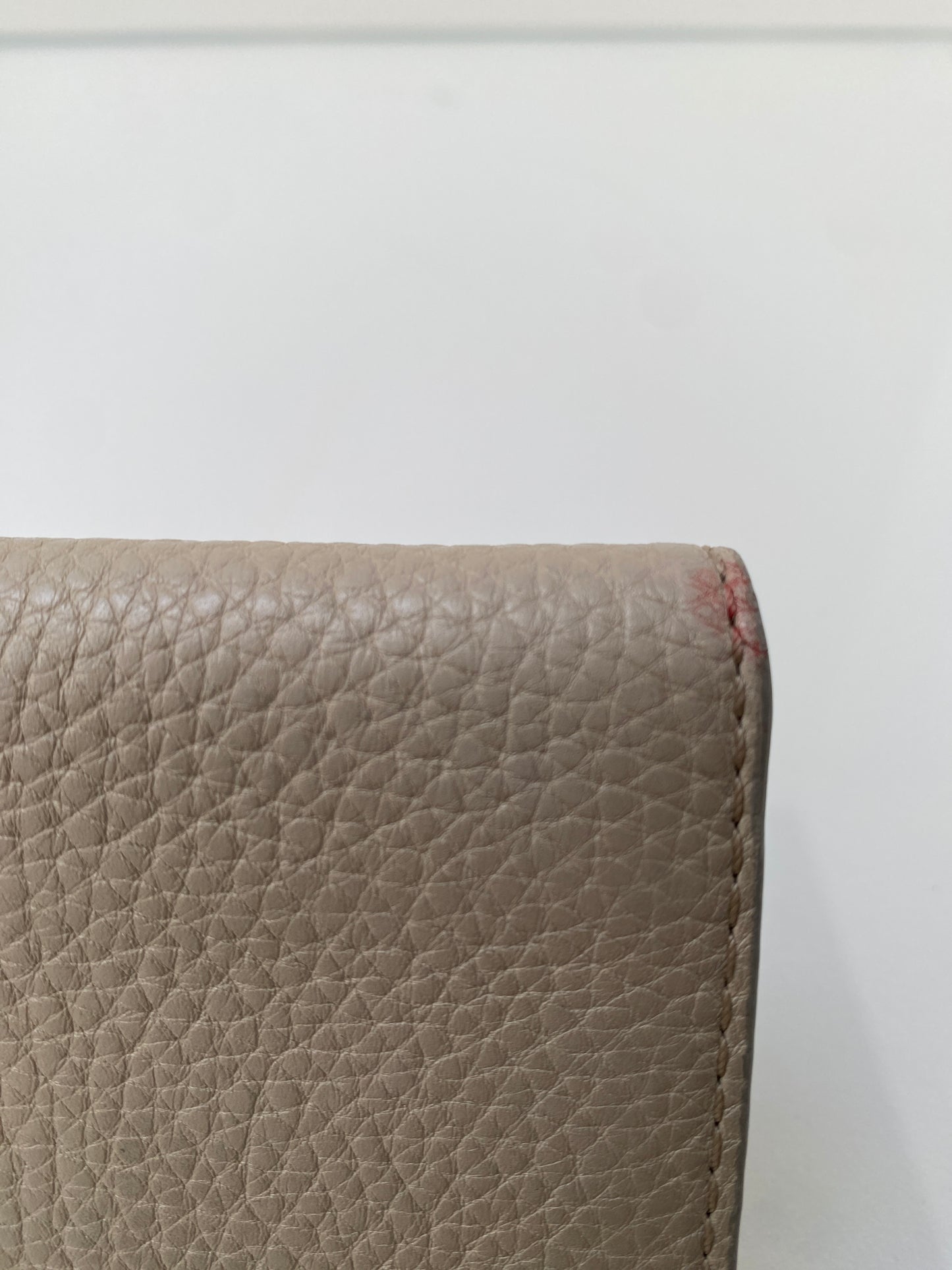 Celine Vintage Beige Studded Wallet