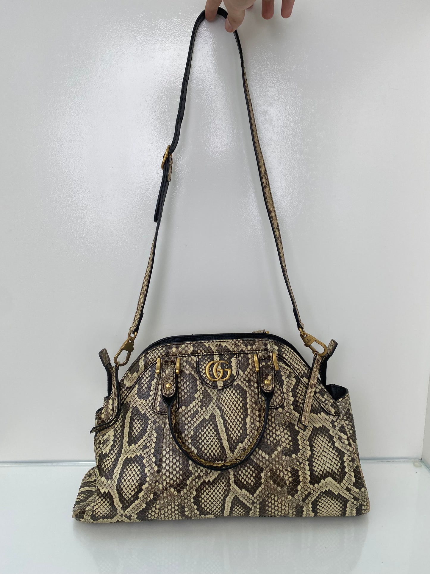 Gucci Python Re(Belle) Tote Bag GHW