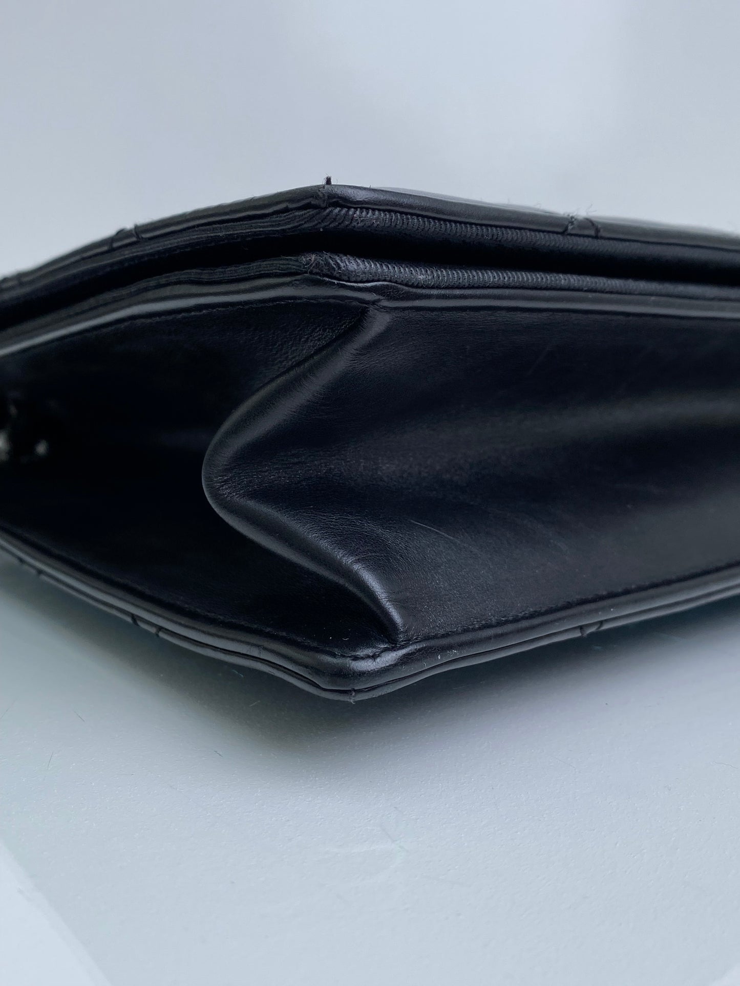 Chanel Black Ballerine Quilted Calfskin Medium Flap Bag RHW #21