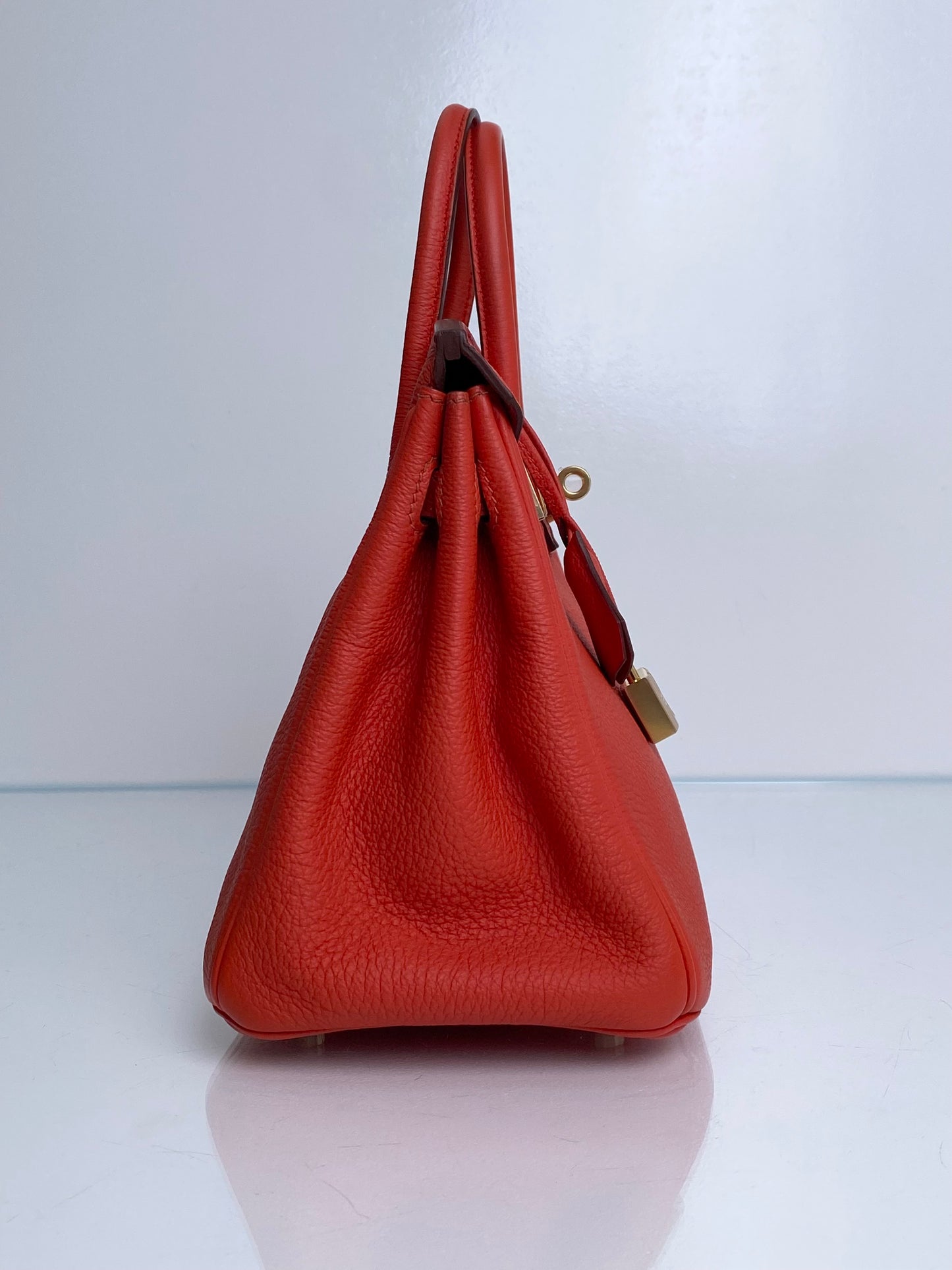 Hermes Birkin 25 Cappucine Togo GHW #Q