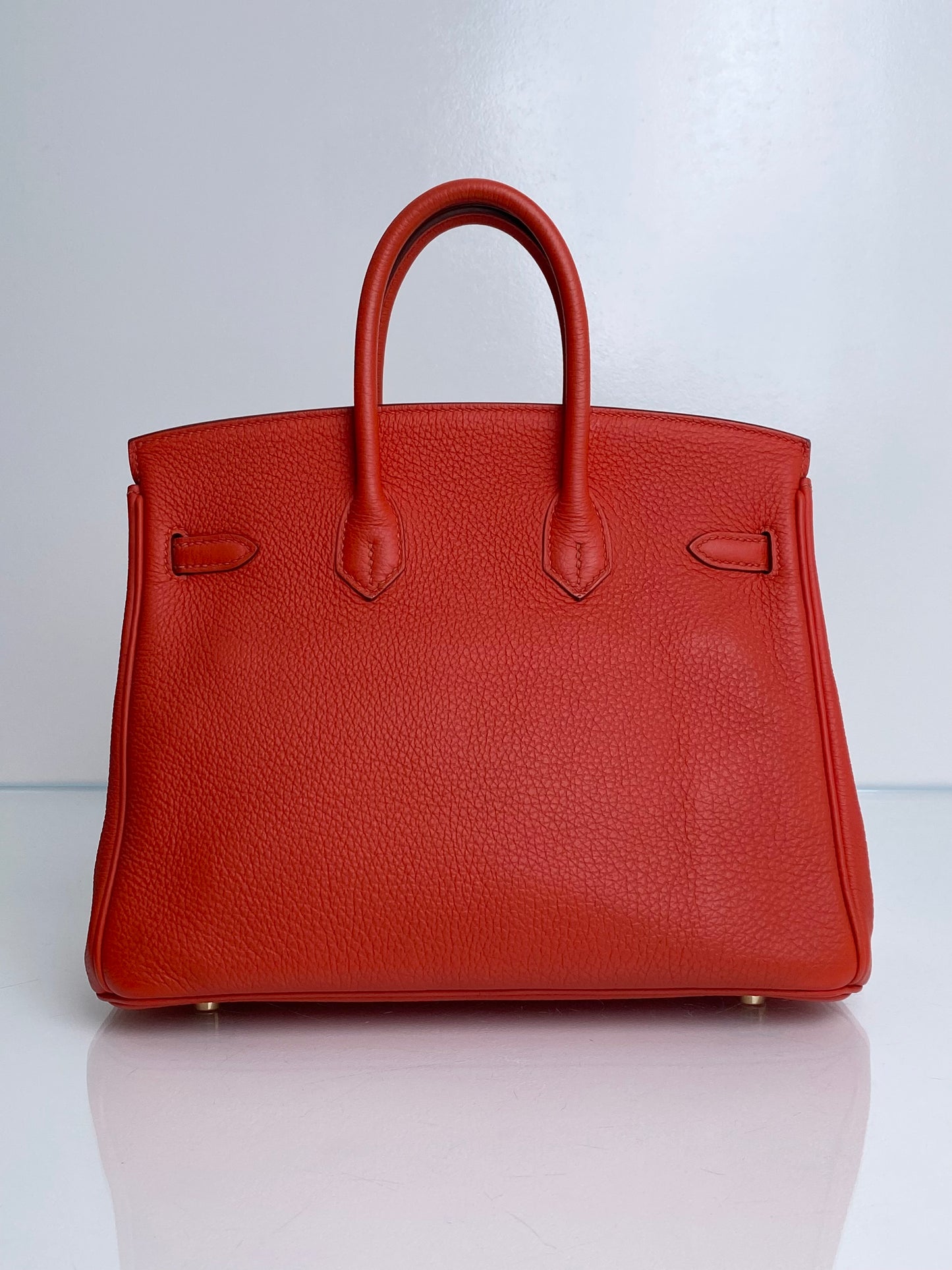 Hermes Birkin 25 Cappucine Togo GHW #Q