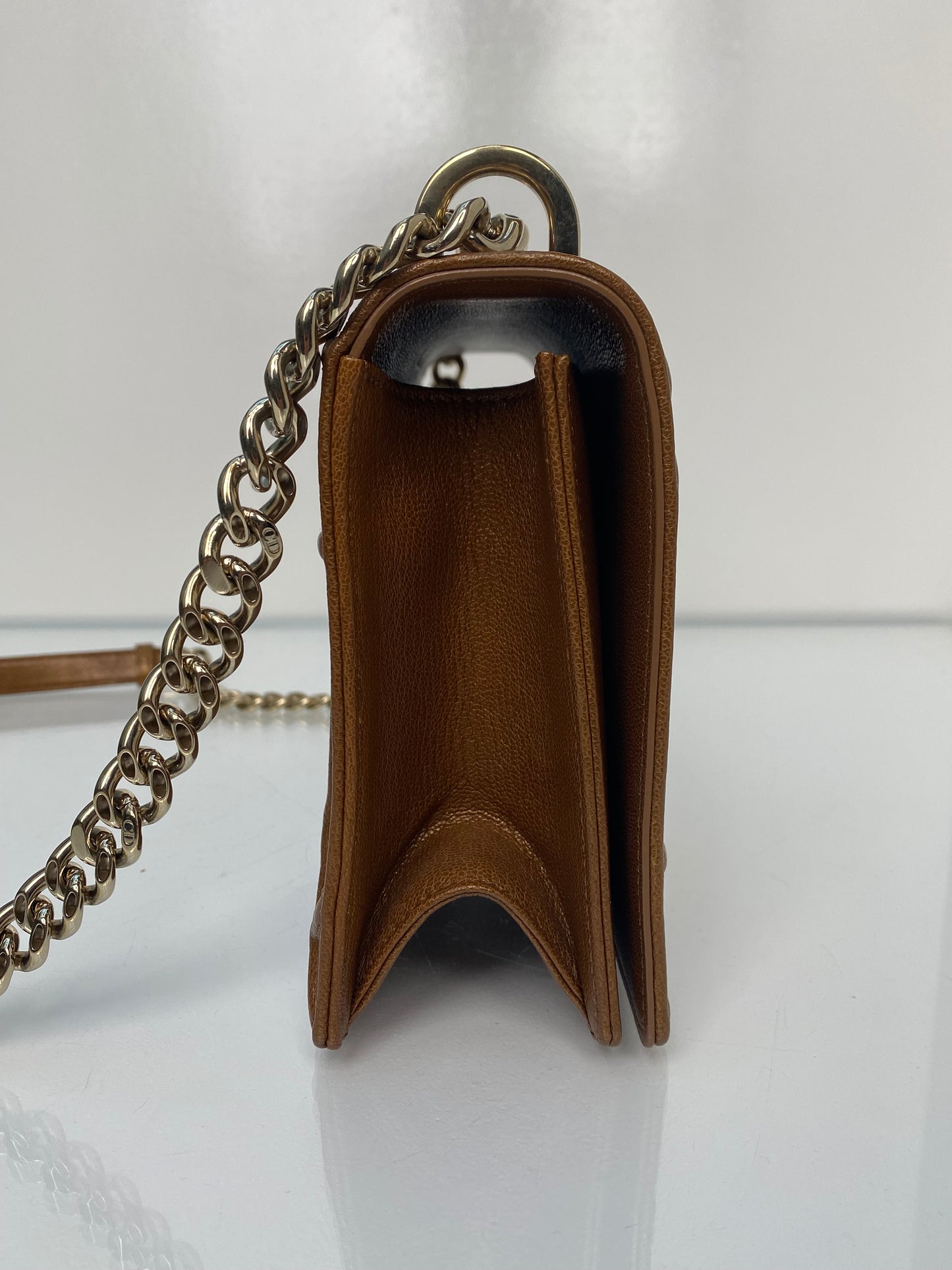 Dior Bronze Diorama Medium Bag