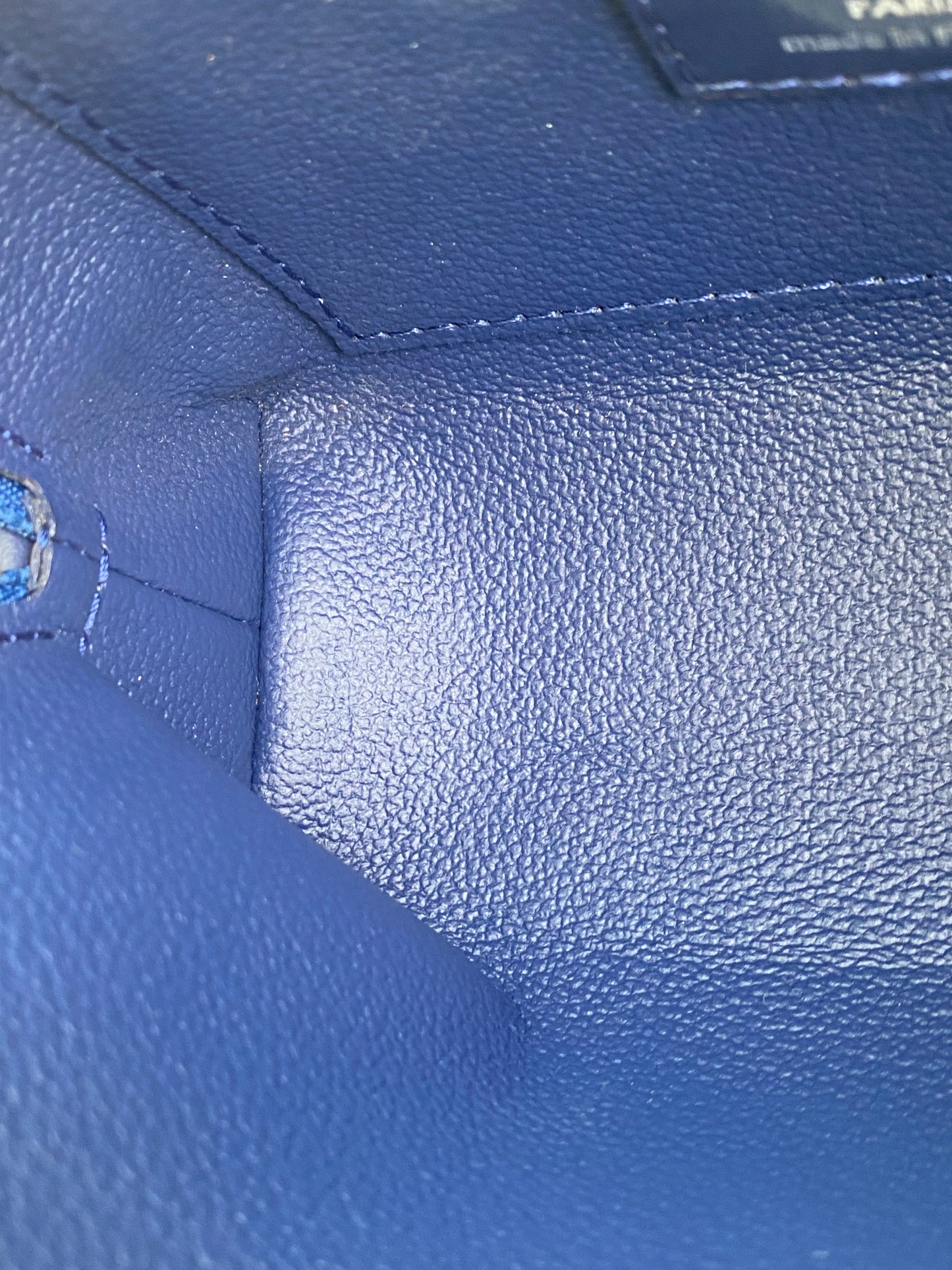 Louis Vuitton Blue Giant Monogram Escale Cosmetic Bag SHW