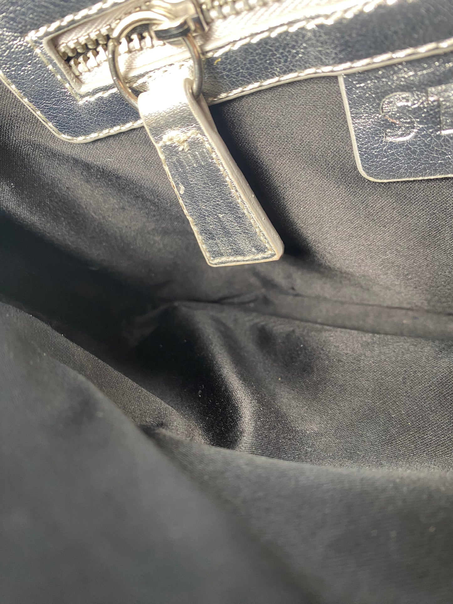 Staud Silver Beaded Tommy Bag