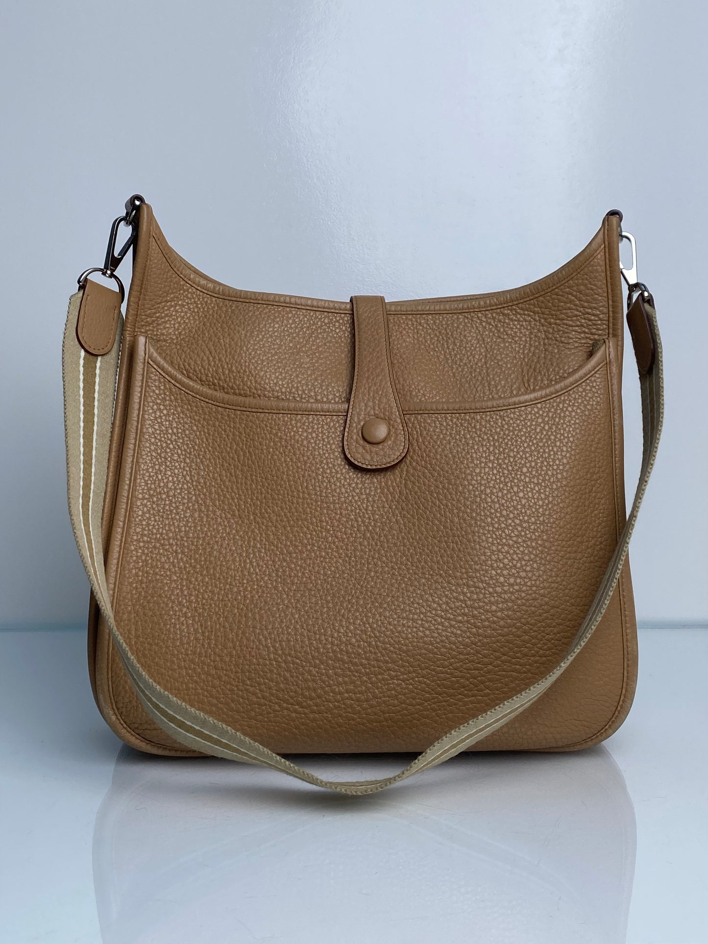 Hermes Evelyne GM Biscuit PHW