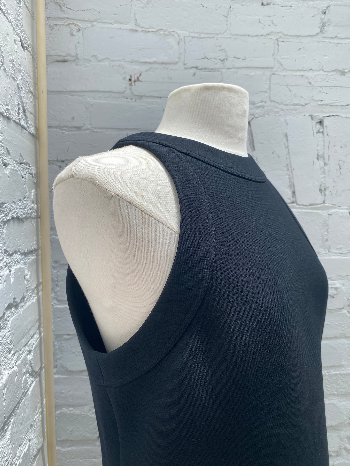 Dior Black, Orange, & Green Wool & Silk Dress, 42