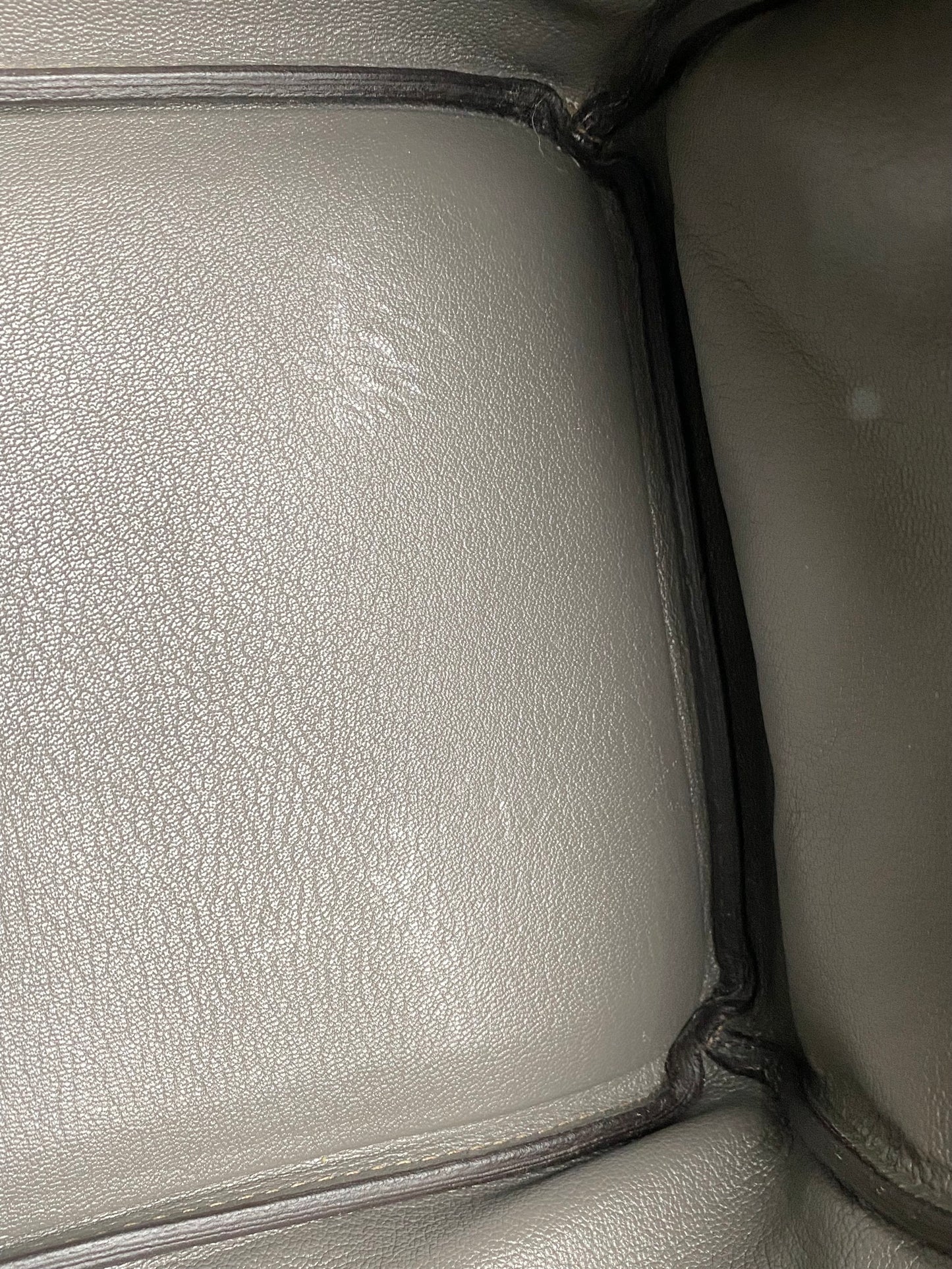 Hermes Birkin 35 Gris Etain Togo GHW #A