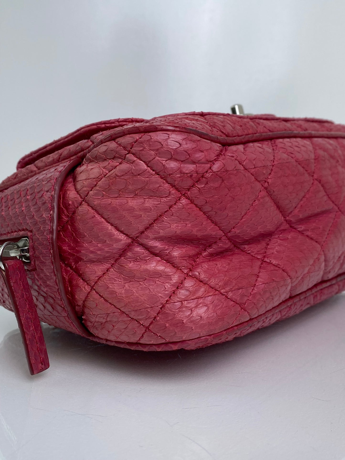 Chanel Pink Exotic Shoulder Bag SHW