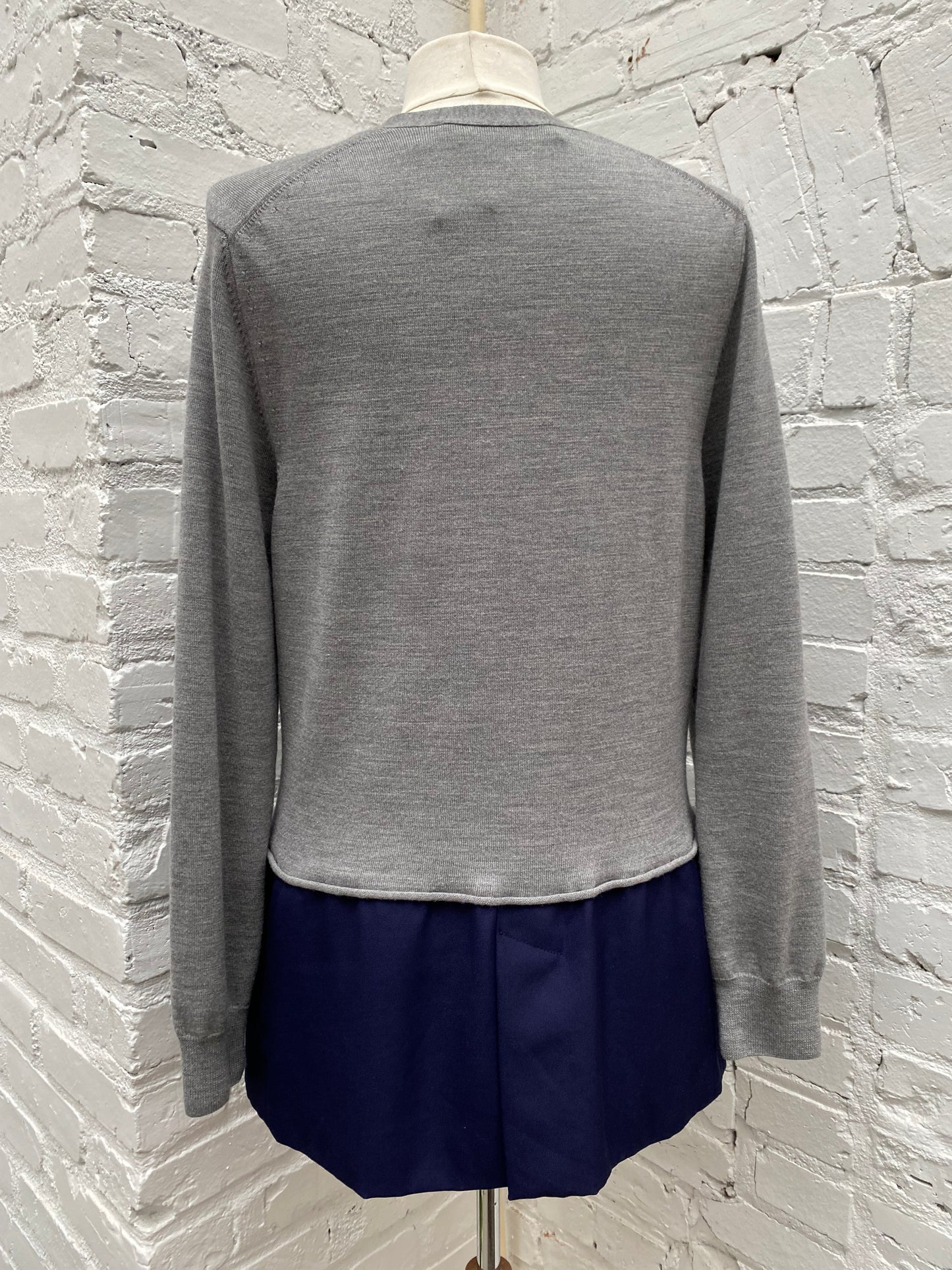 Haider Ackerman Gray & Navy Cardigan, M