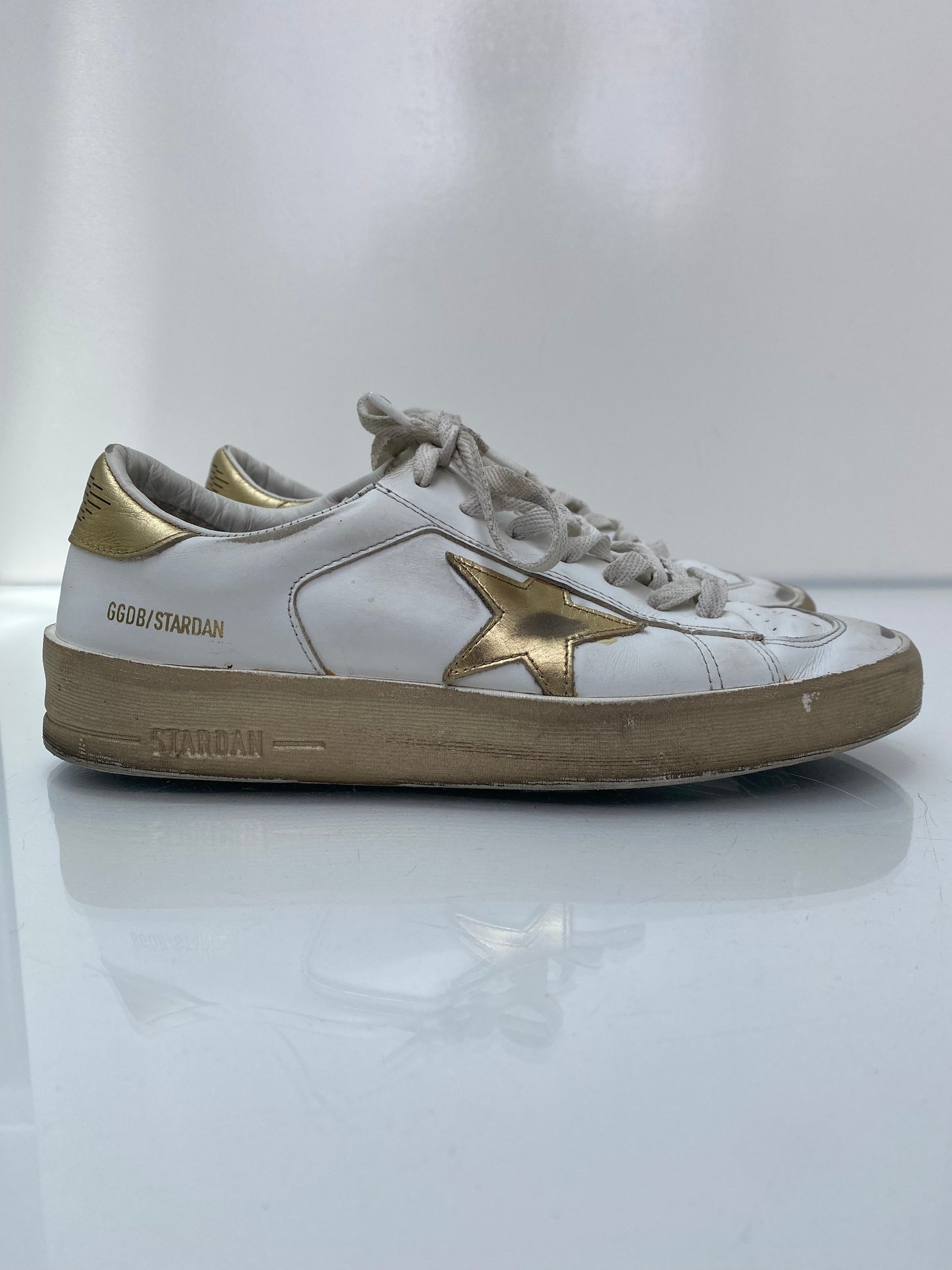 Golden Goose Ball Gold Star Sneakers, 40
