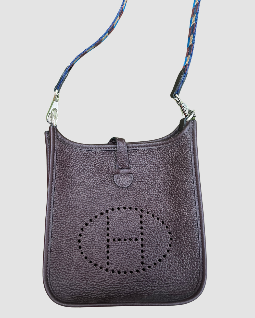 Hermes Evelyne Brown Leather TPM