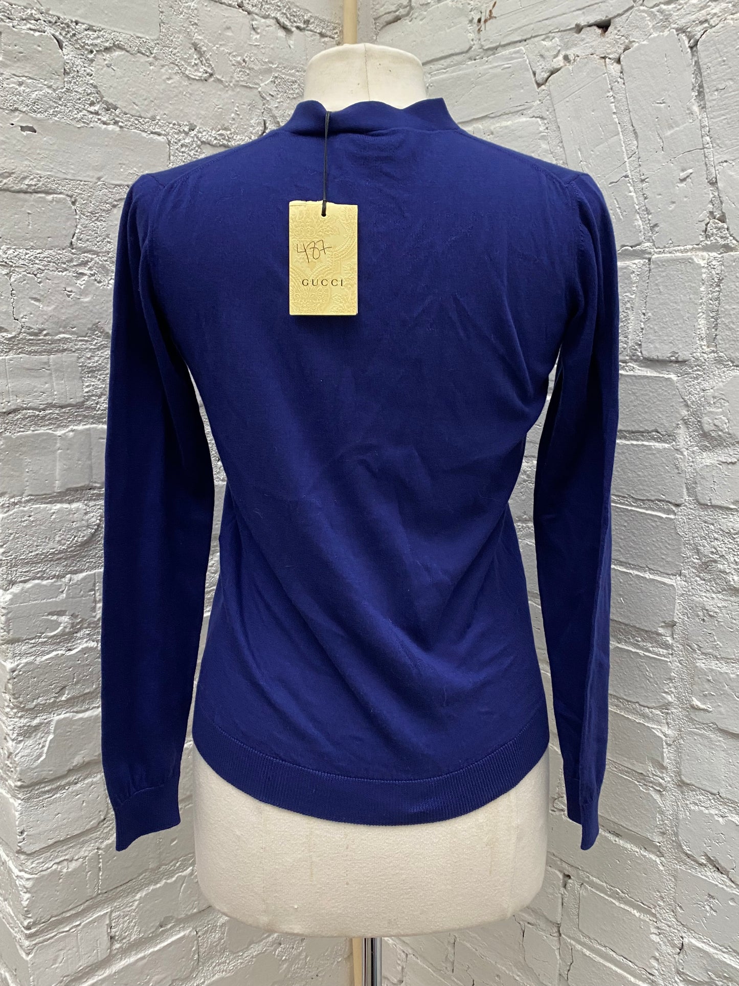 Gucci Kids Violet GG Logo Cardigan, 12Y