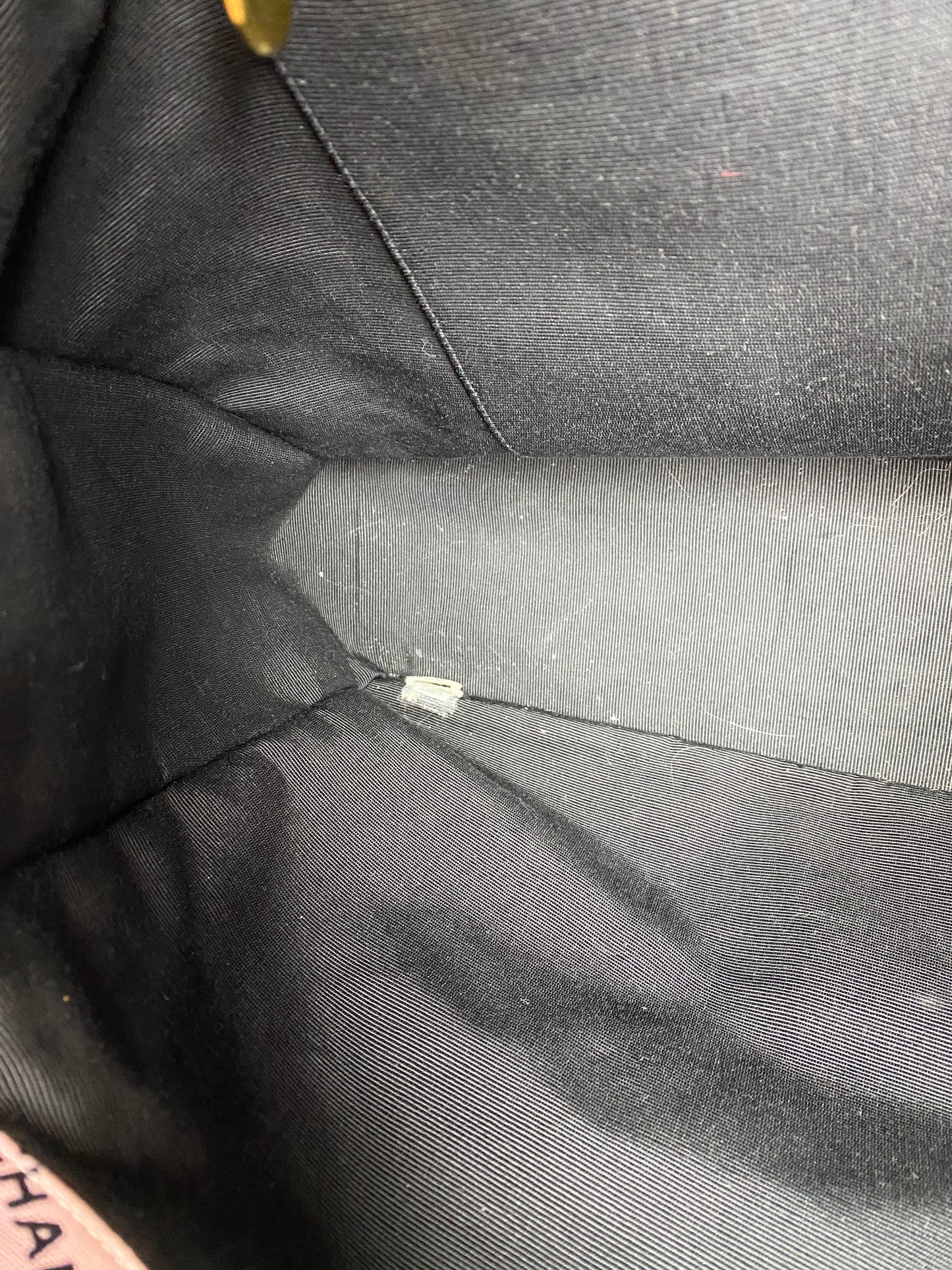 Chanel Vintage Pink Logomania Tote 24KGHW