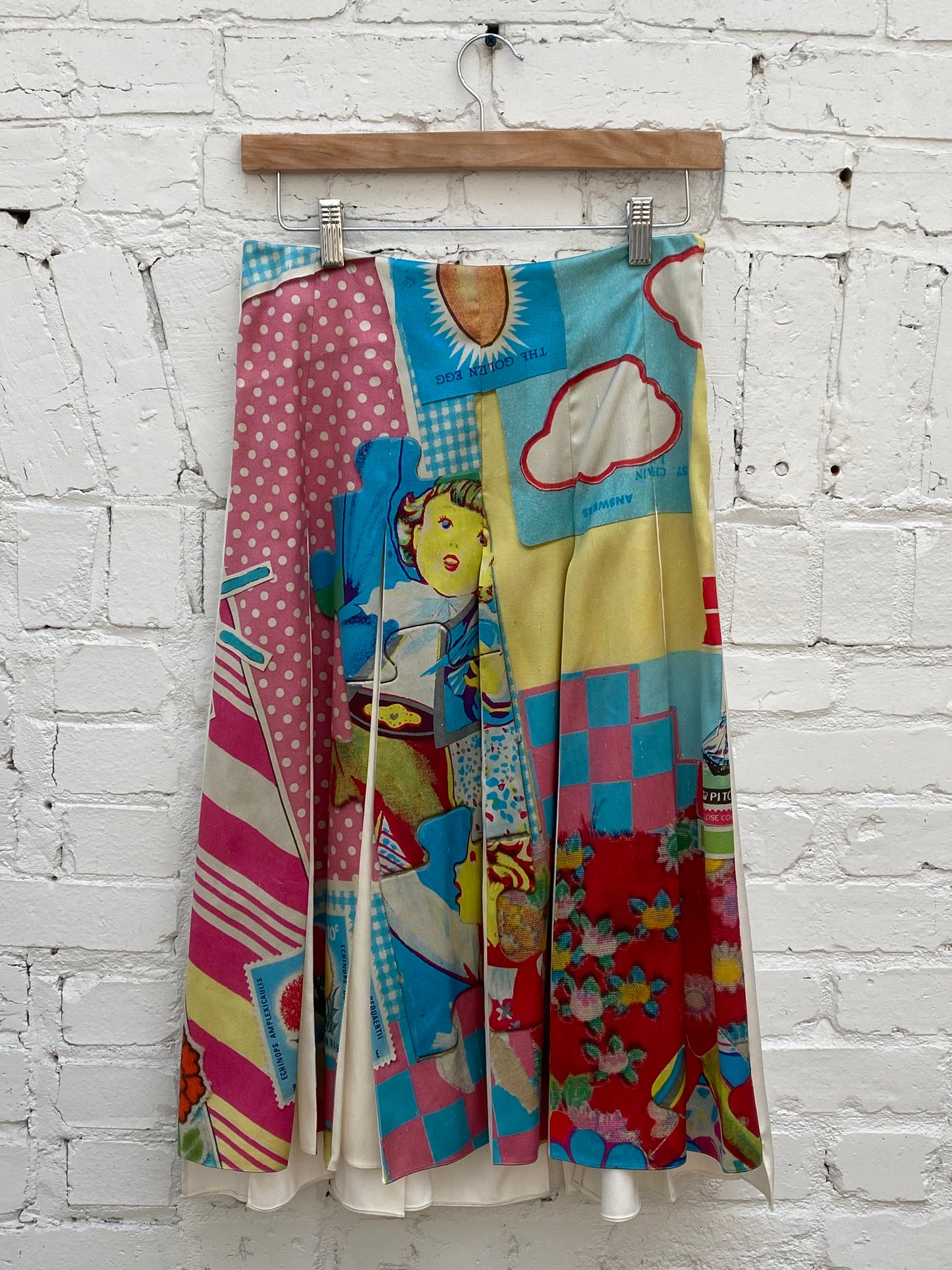 Loewe Multicolored Graphic Skirt AS IS, 36