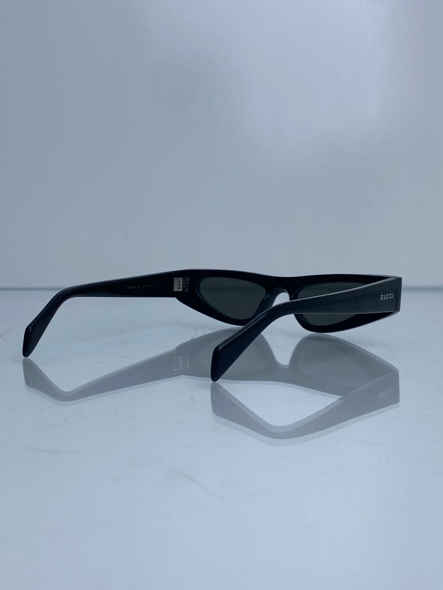 Gucci Skinny Black Sunglasses