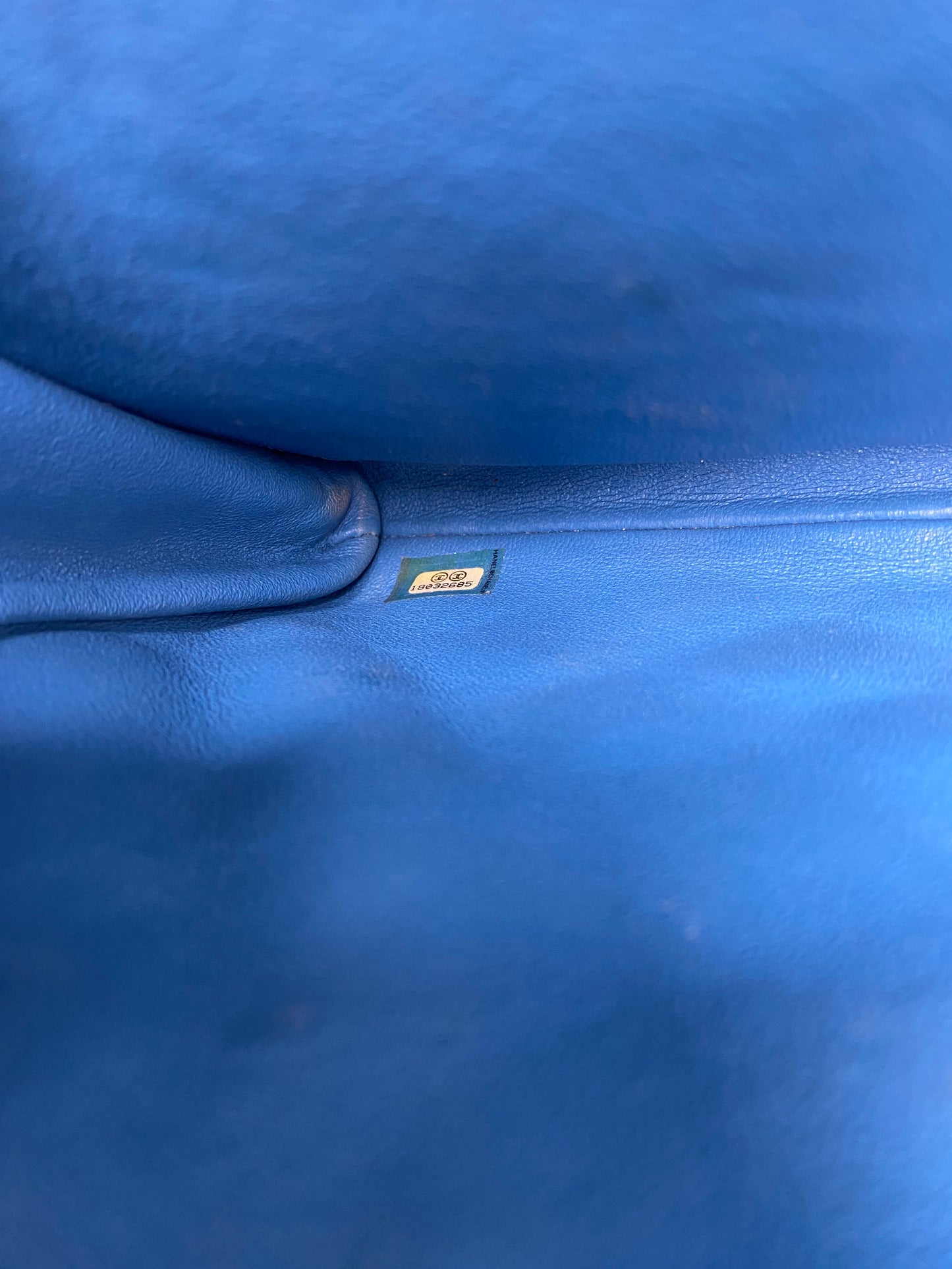 Chanel Blue Caviar Medium Single Flap Shoulder Bag SHW