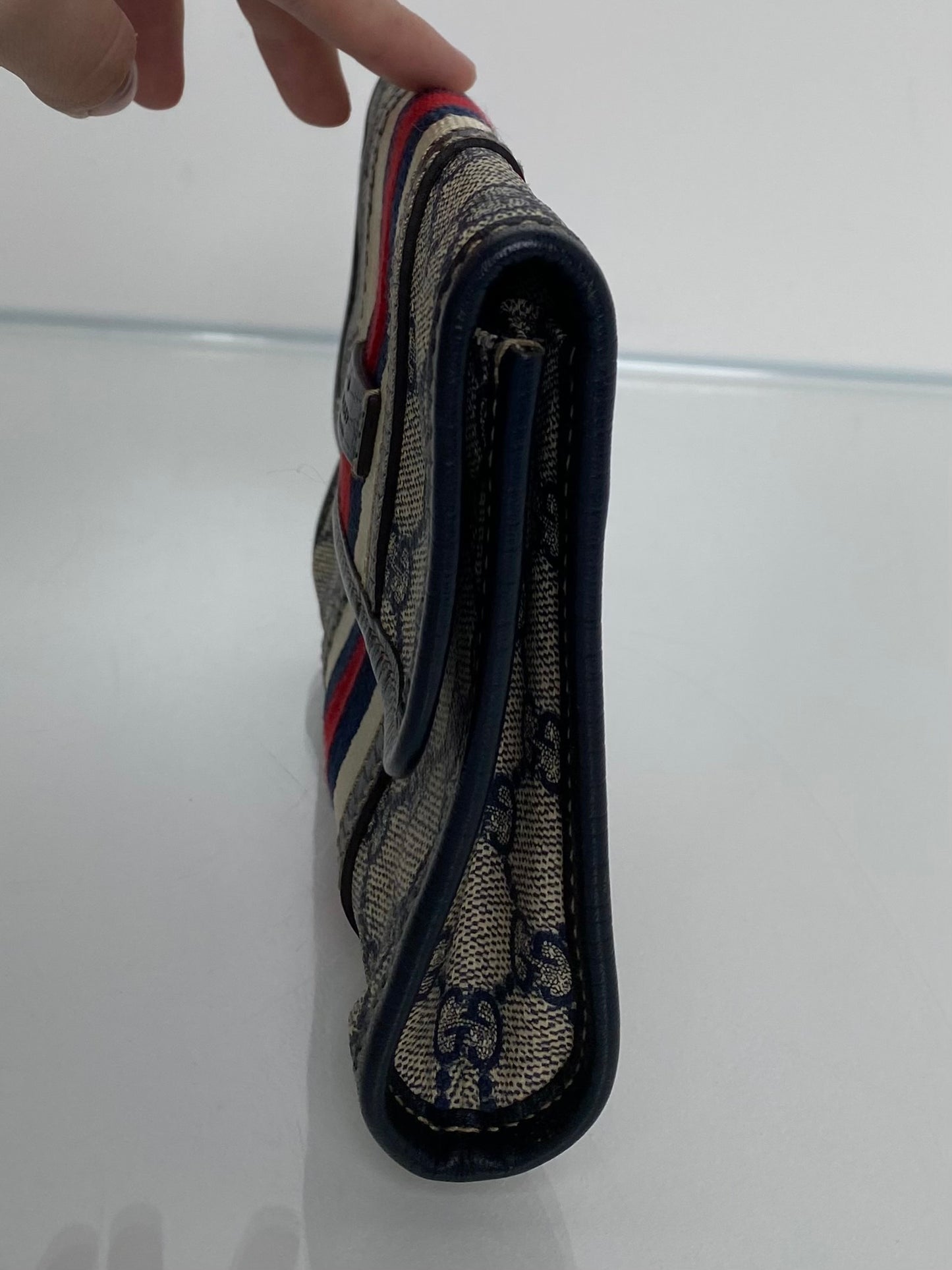 Gucci Monogram Web Stripe Belt Bag