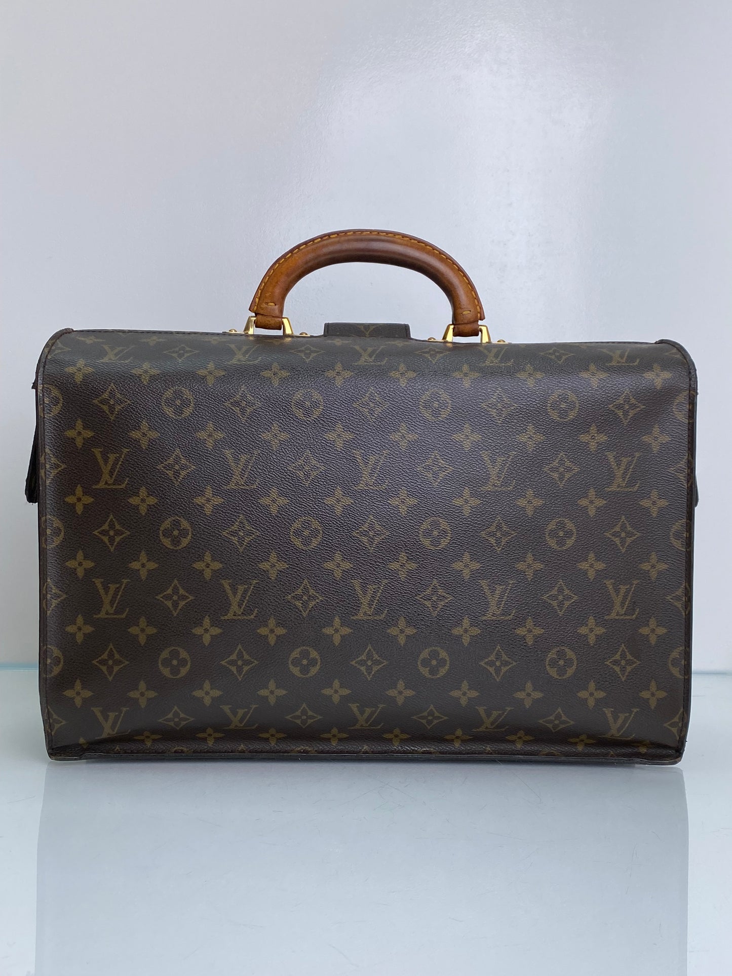 Louis Vuitton Monogram Briefcase GHW