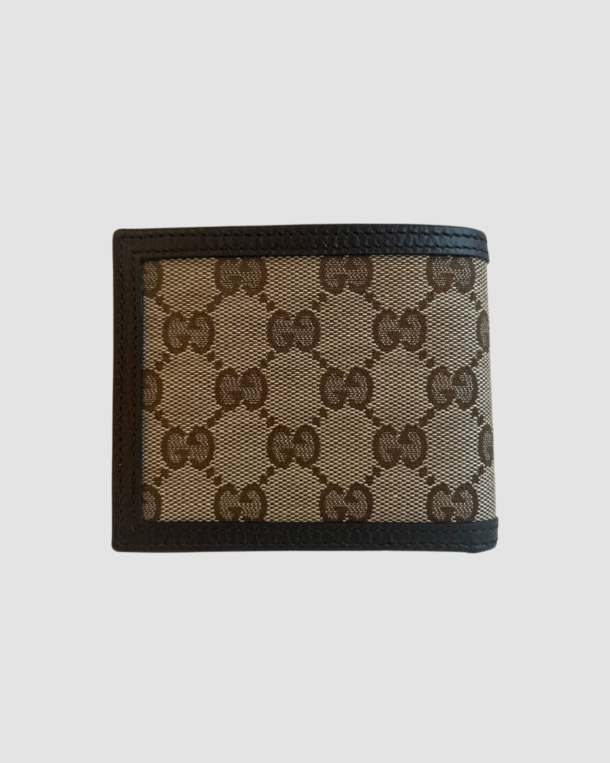Gucci Canvas Bifold, B&D