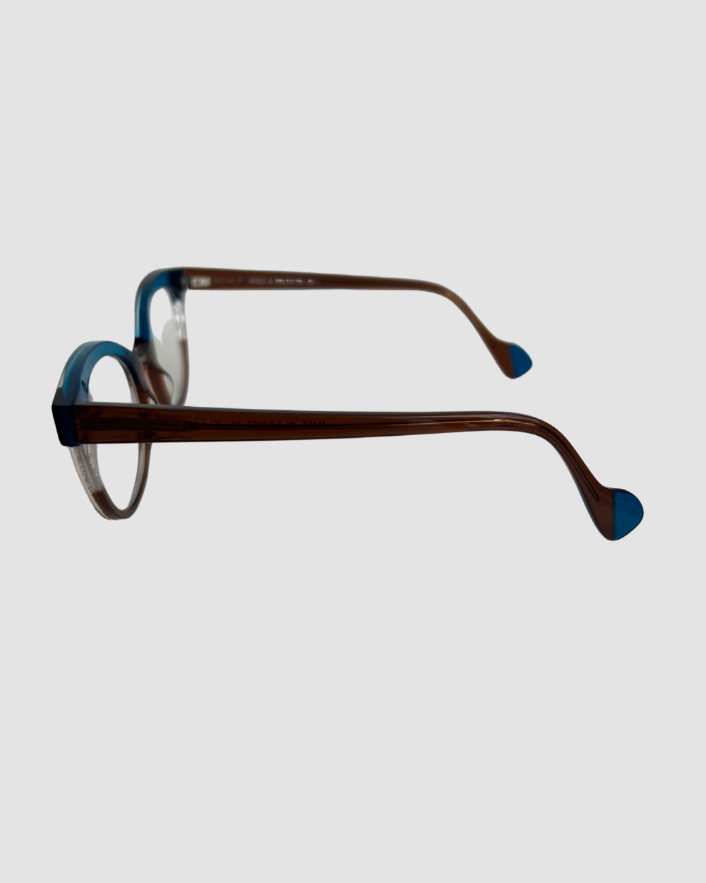 Anne & Valentin Blue/Brown Reader Glasses