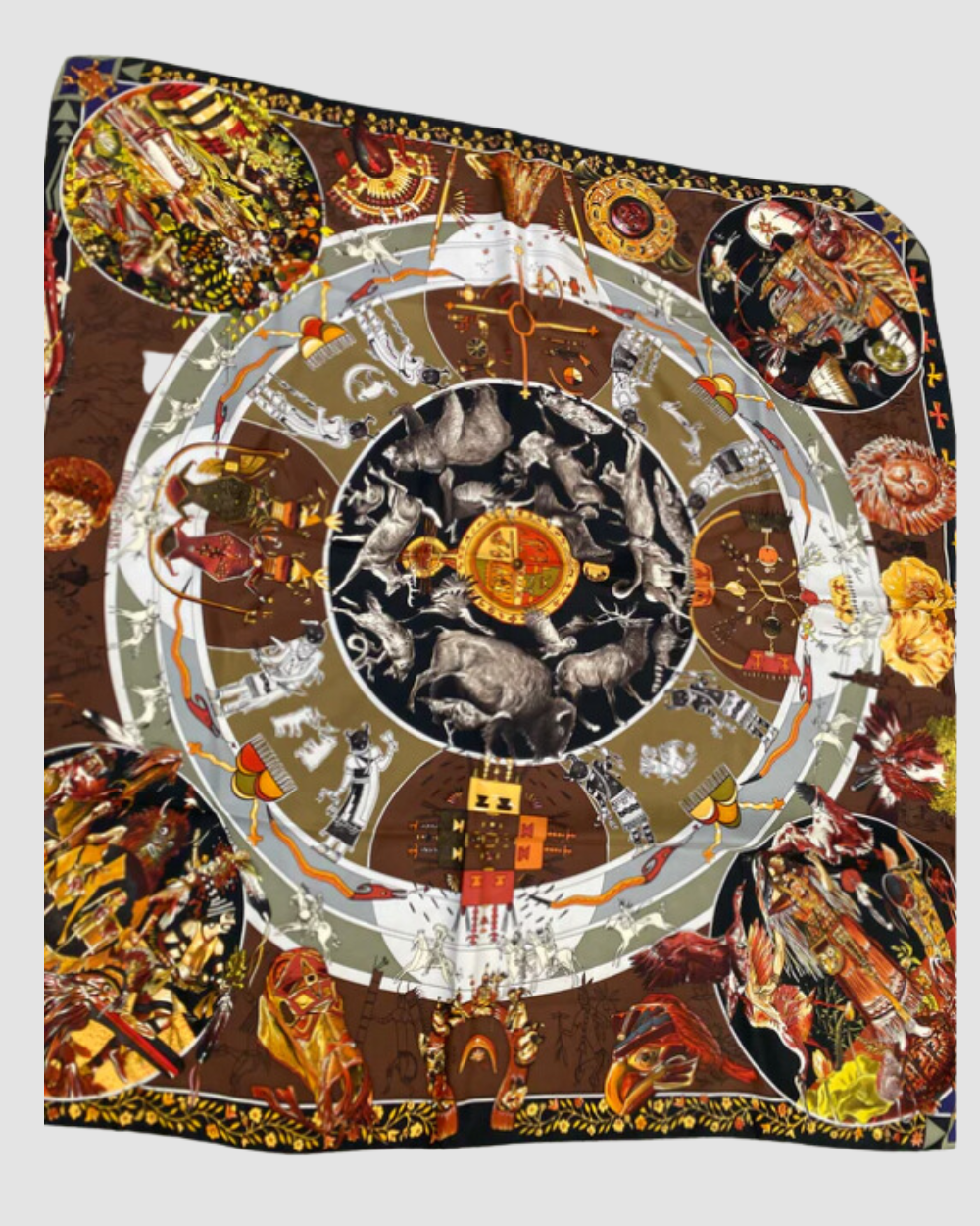 Hermes Mythologies Kermit Oliver Scarf