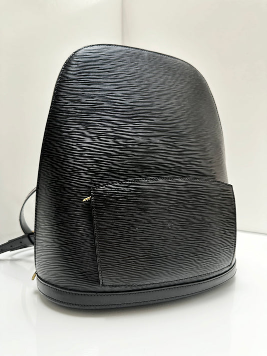 Louis Vuitton Black Epi Backpack