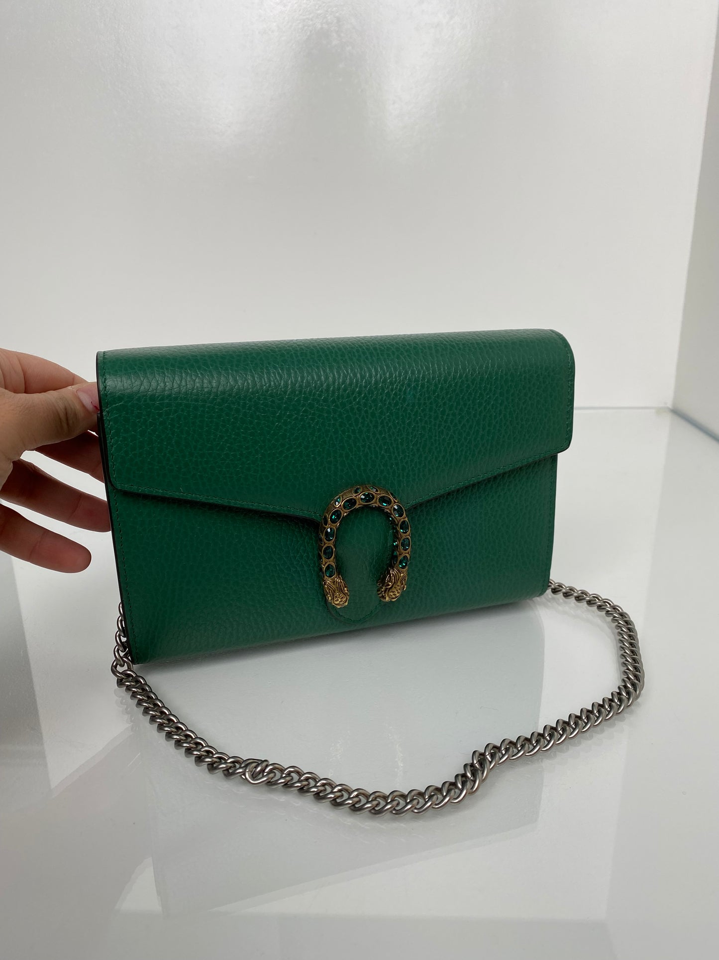 Gucci Dionysus Green Wallet on Chain