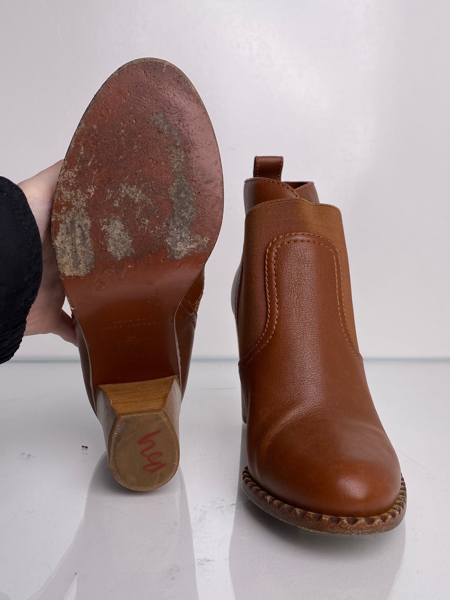 Marc by Marc Jacobs Tan Booties, 38