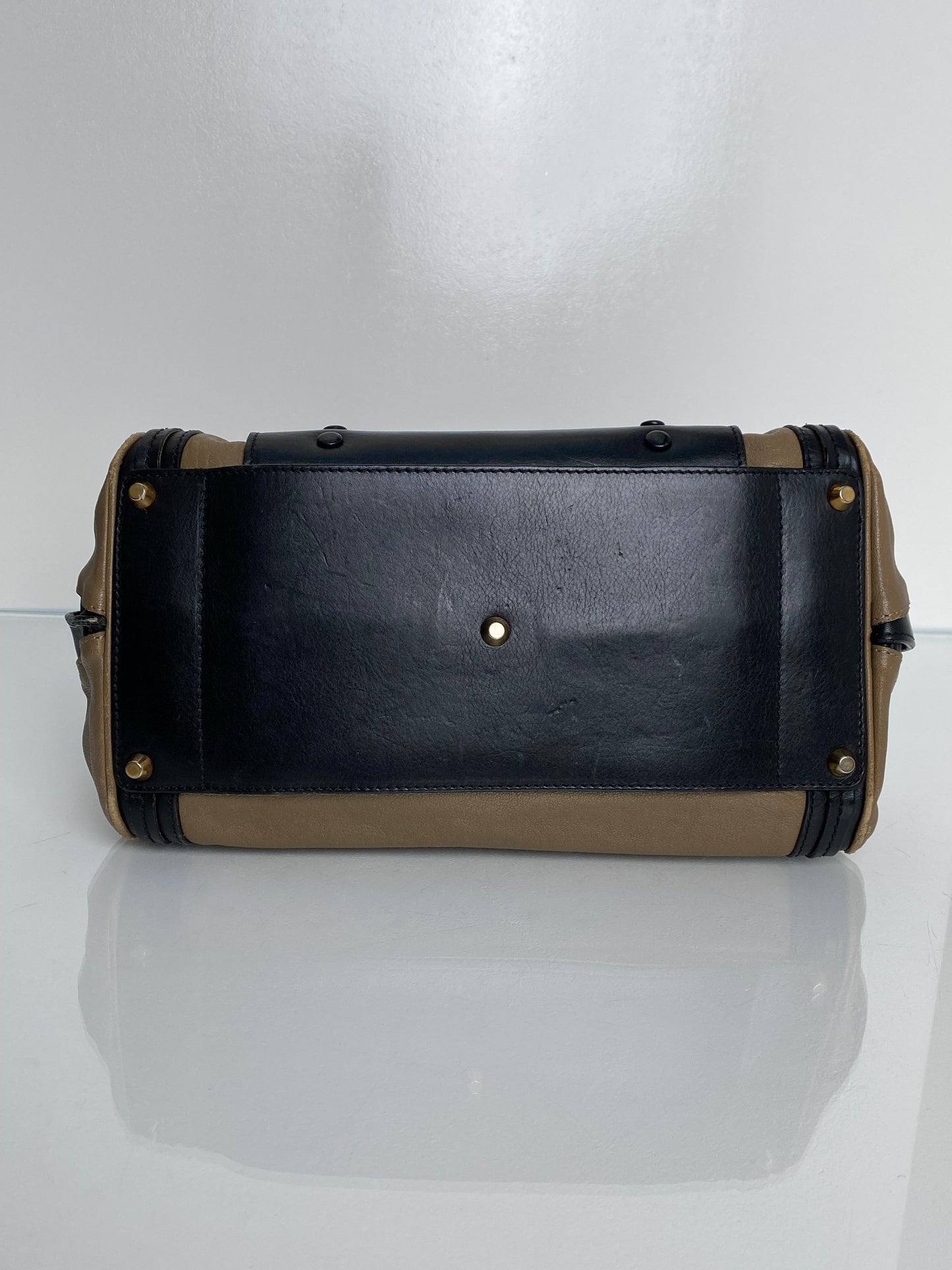 Chloe Black & Brown Alice Bag GHW