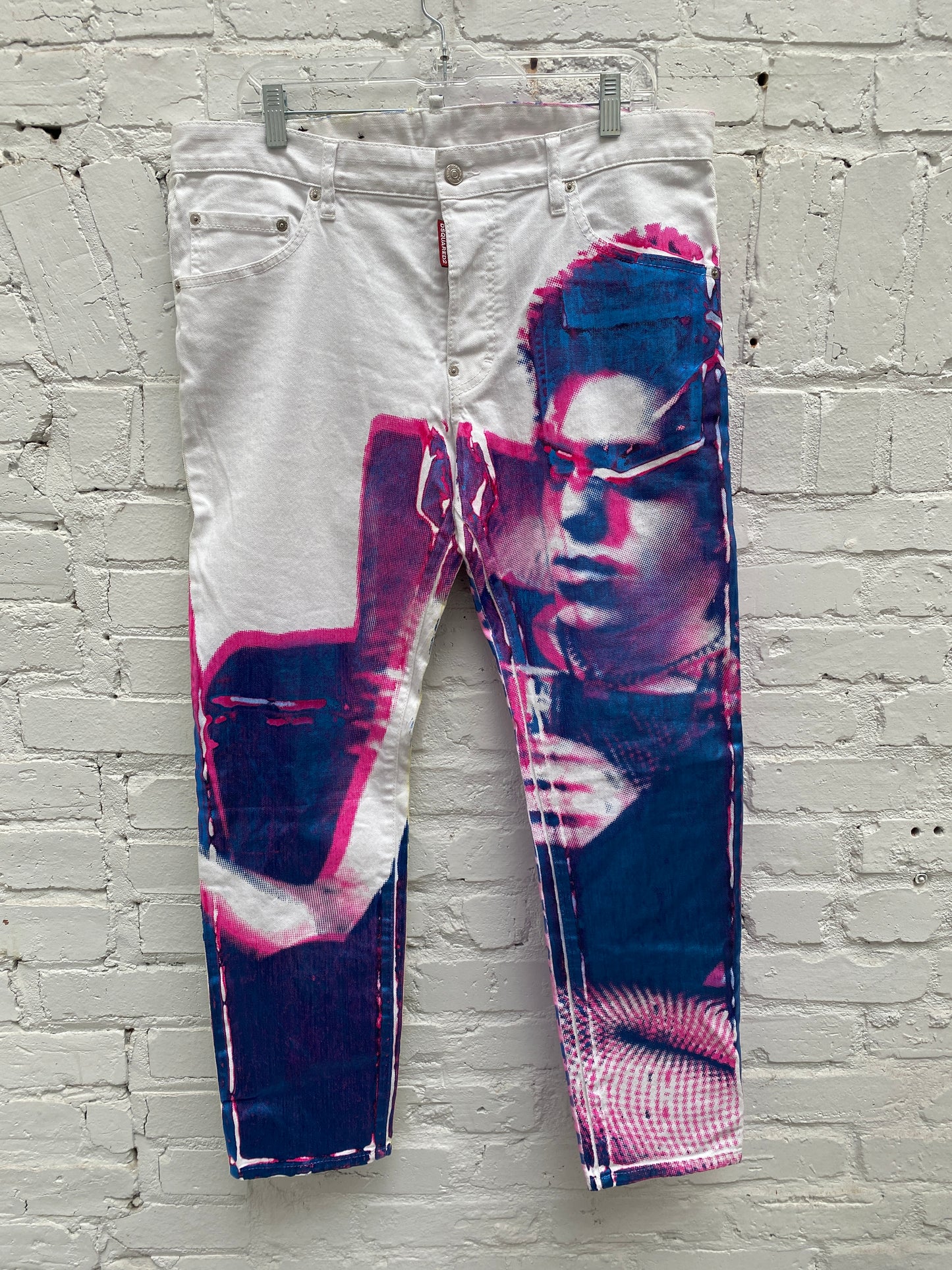 DSquared Animal Print Jeans