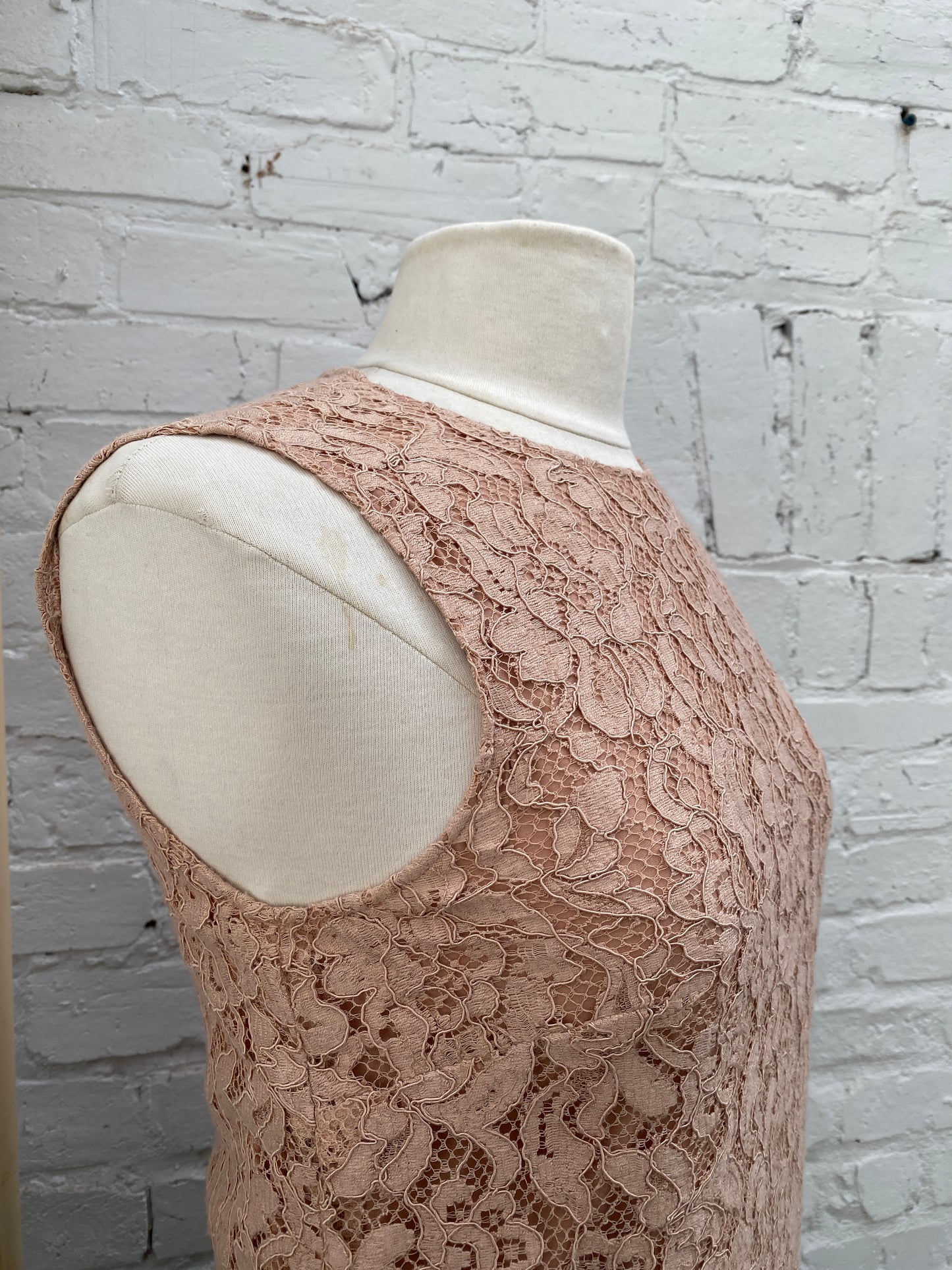 Dolce & Gabbana Lace/Wool Dress, 40 (As Is)
