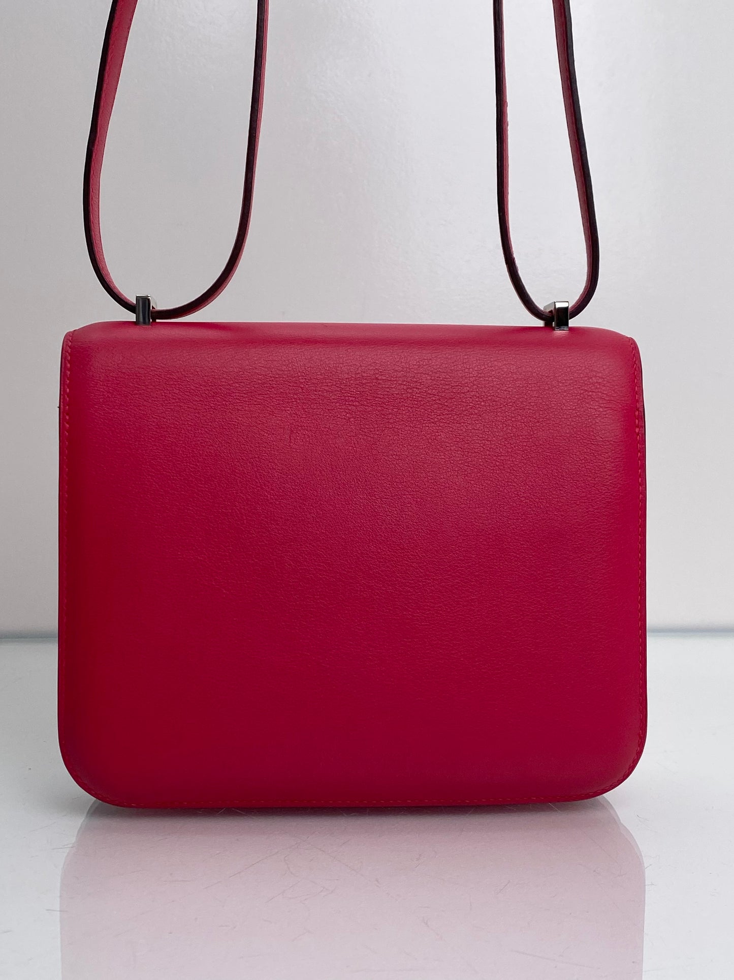 Hermes Constance 18 Rose Extreme SHW #C