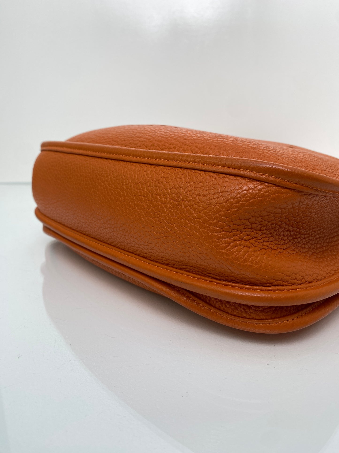 Hermes Evelyne PM Orange Clemence #P