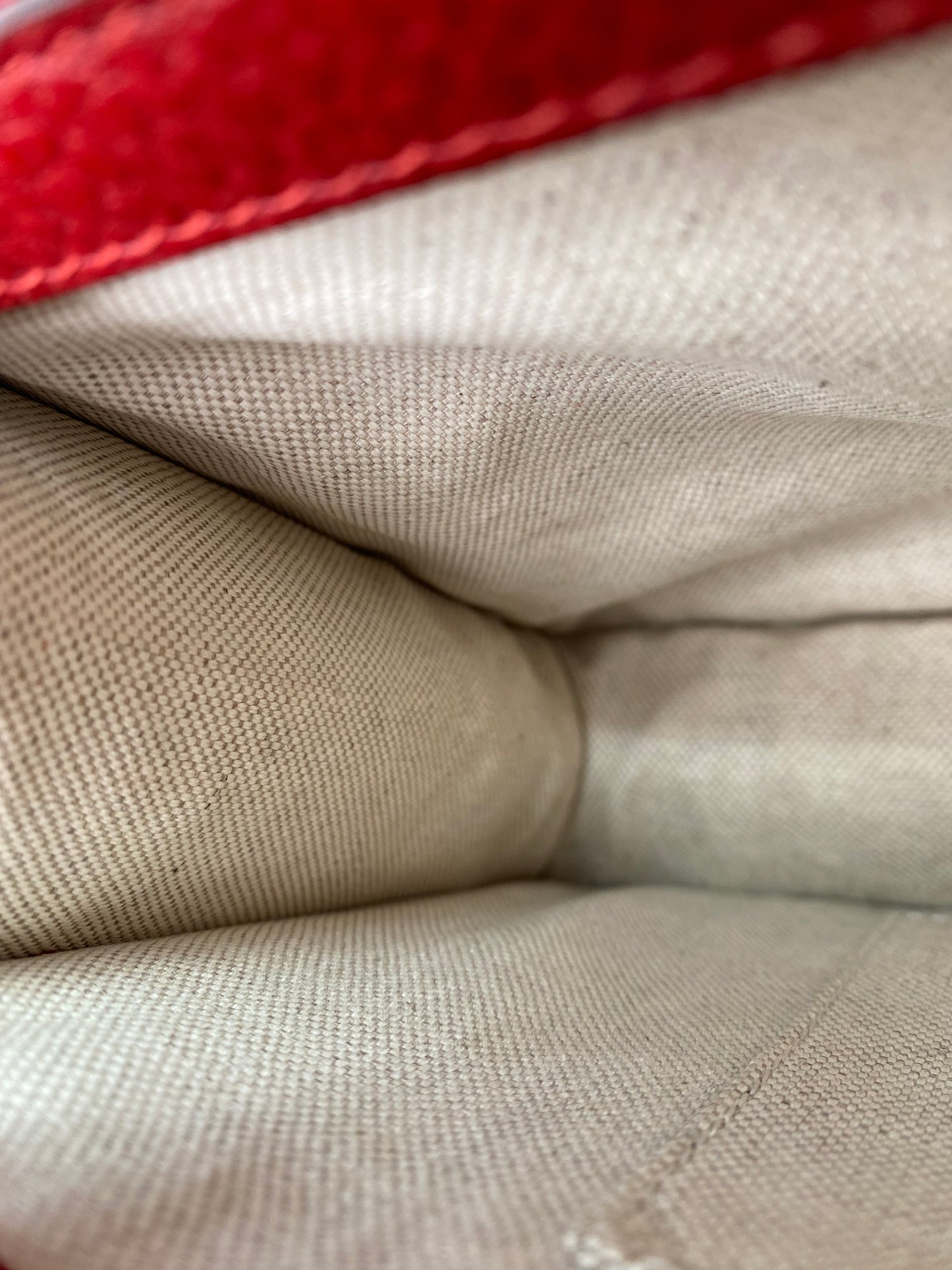 Gucci Red & Bamboo Top Handle Dionysus Bag