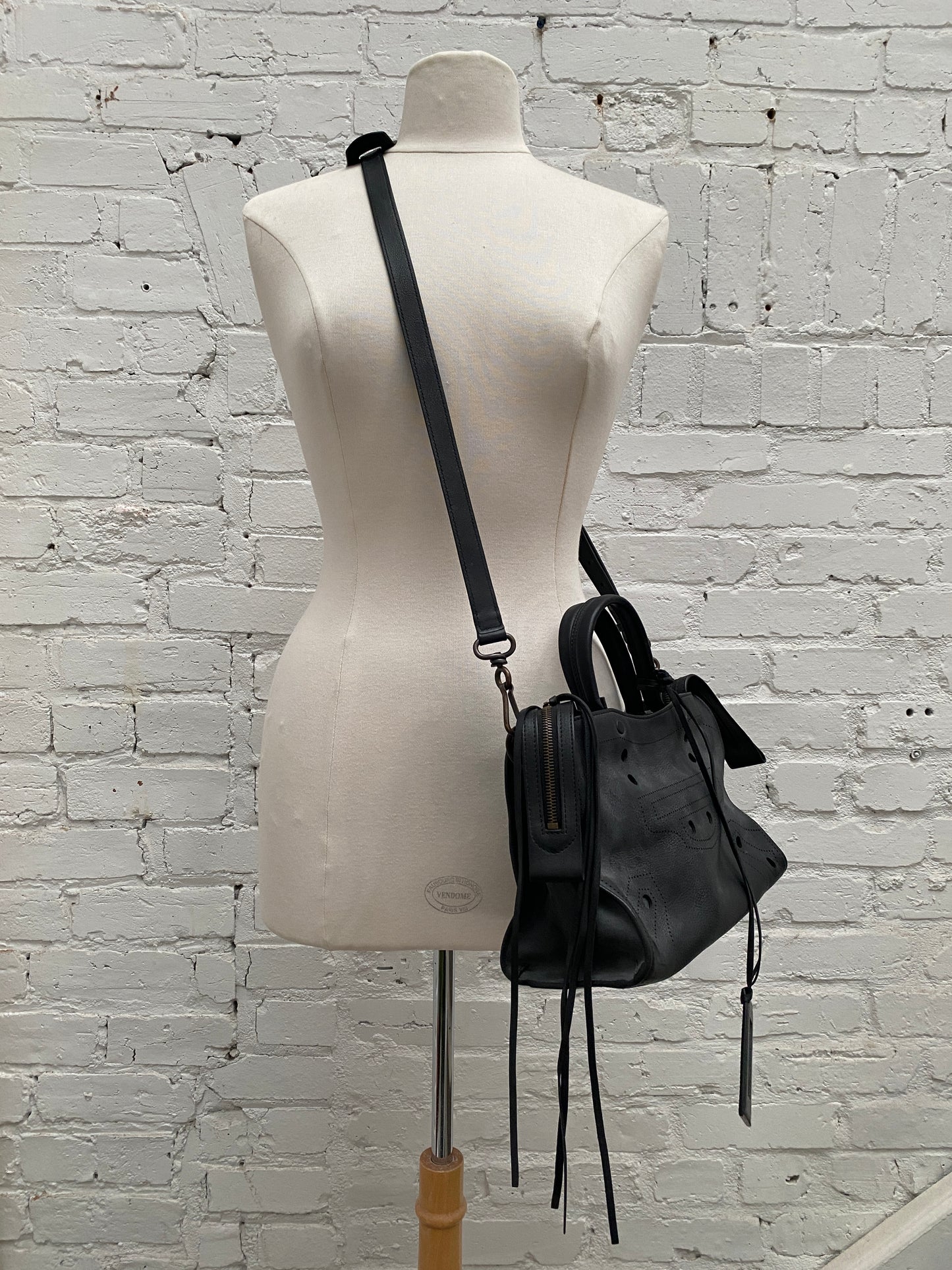 Balenciaga Small Blackout City Bag