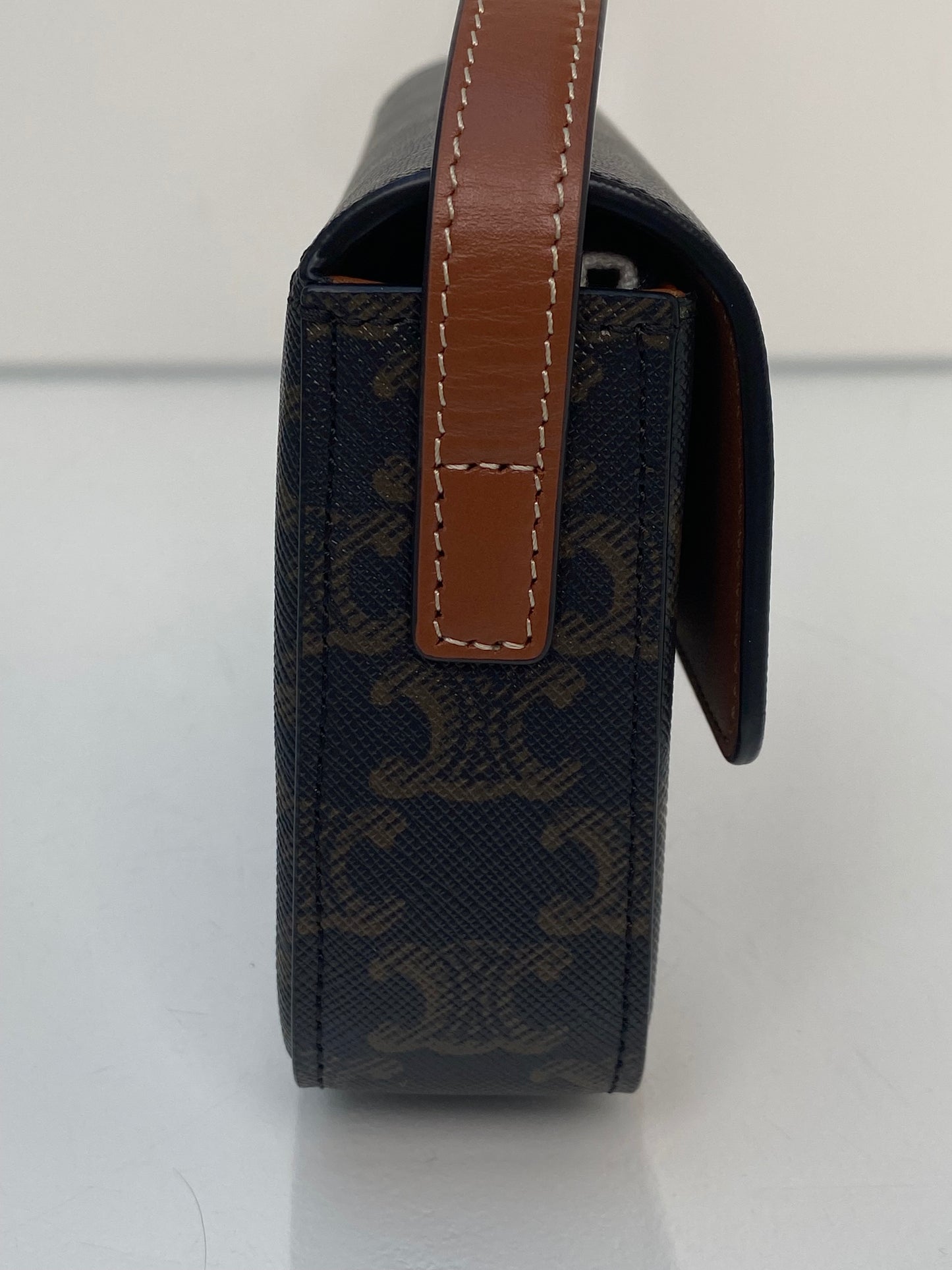 Celine Triomphe Monogram Claude Shoulder Bag