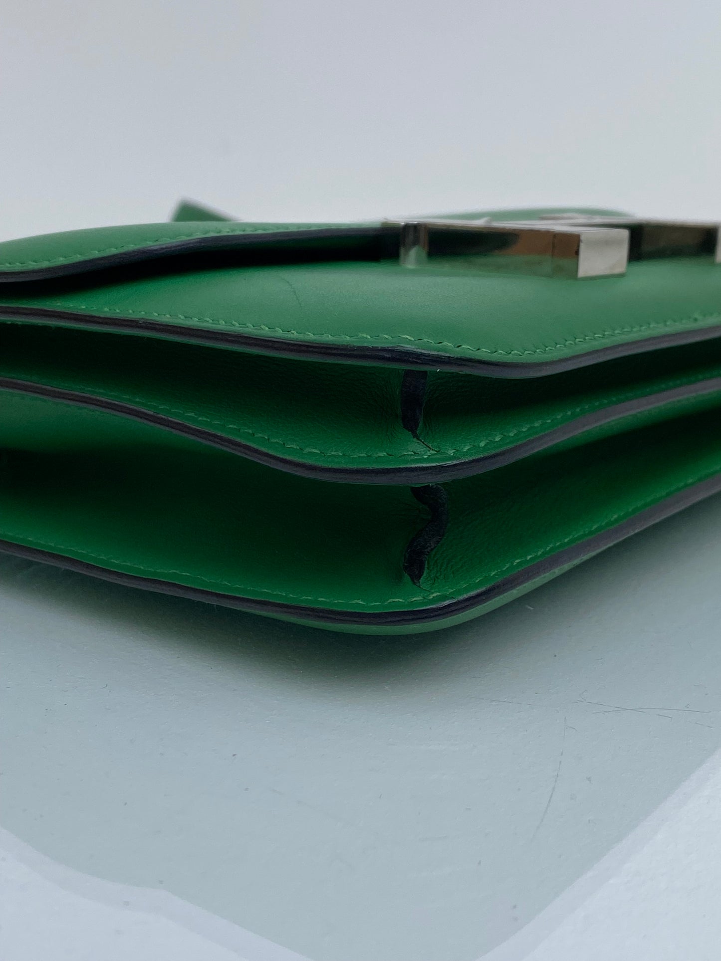 Hermes Constance 18 Green Calf PHW
