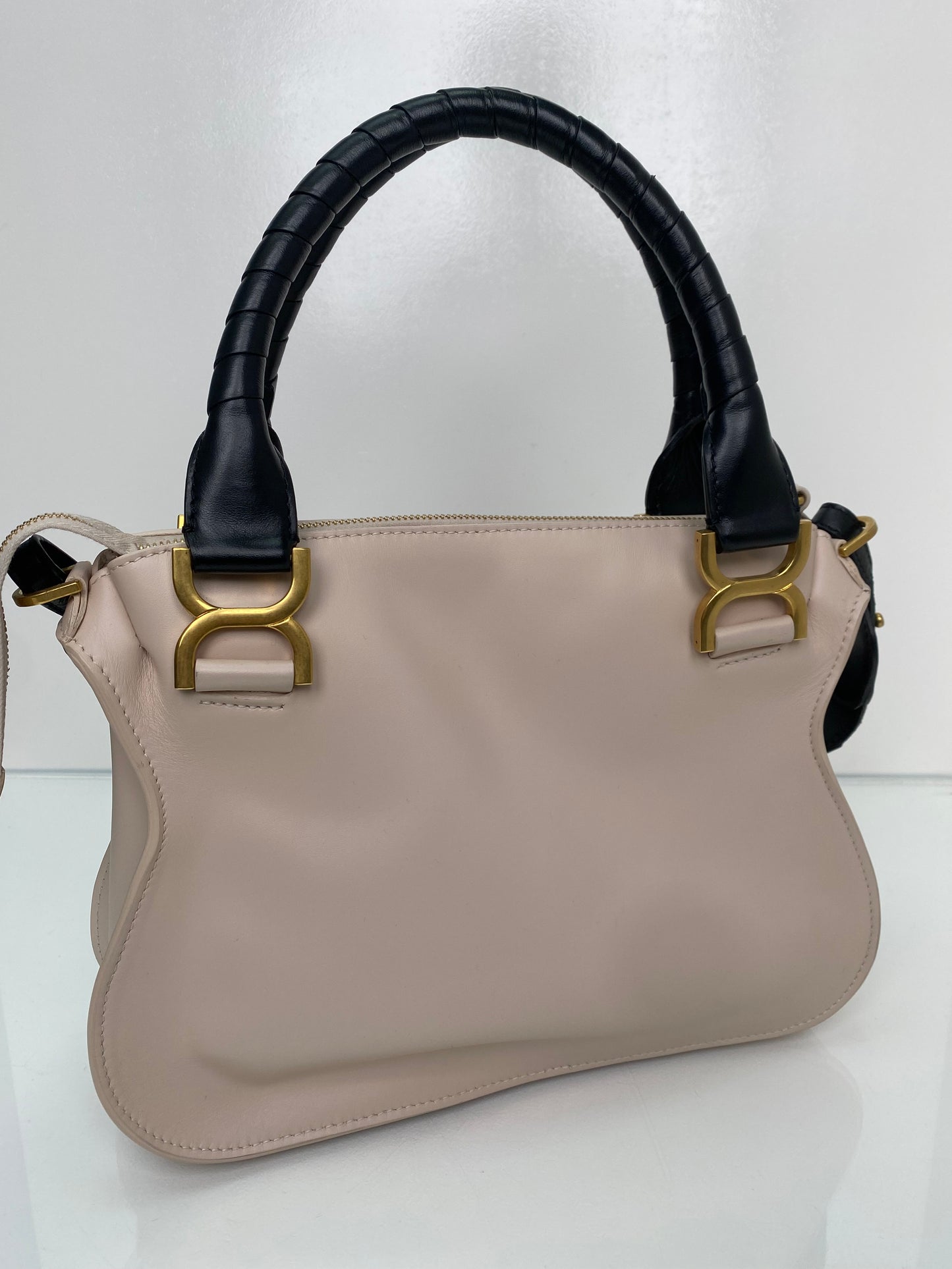 Chloe Pink & Black Marcie Bag GHW
