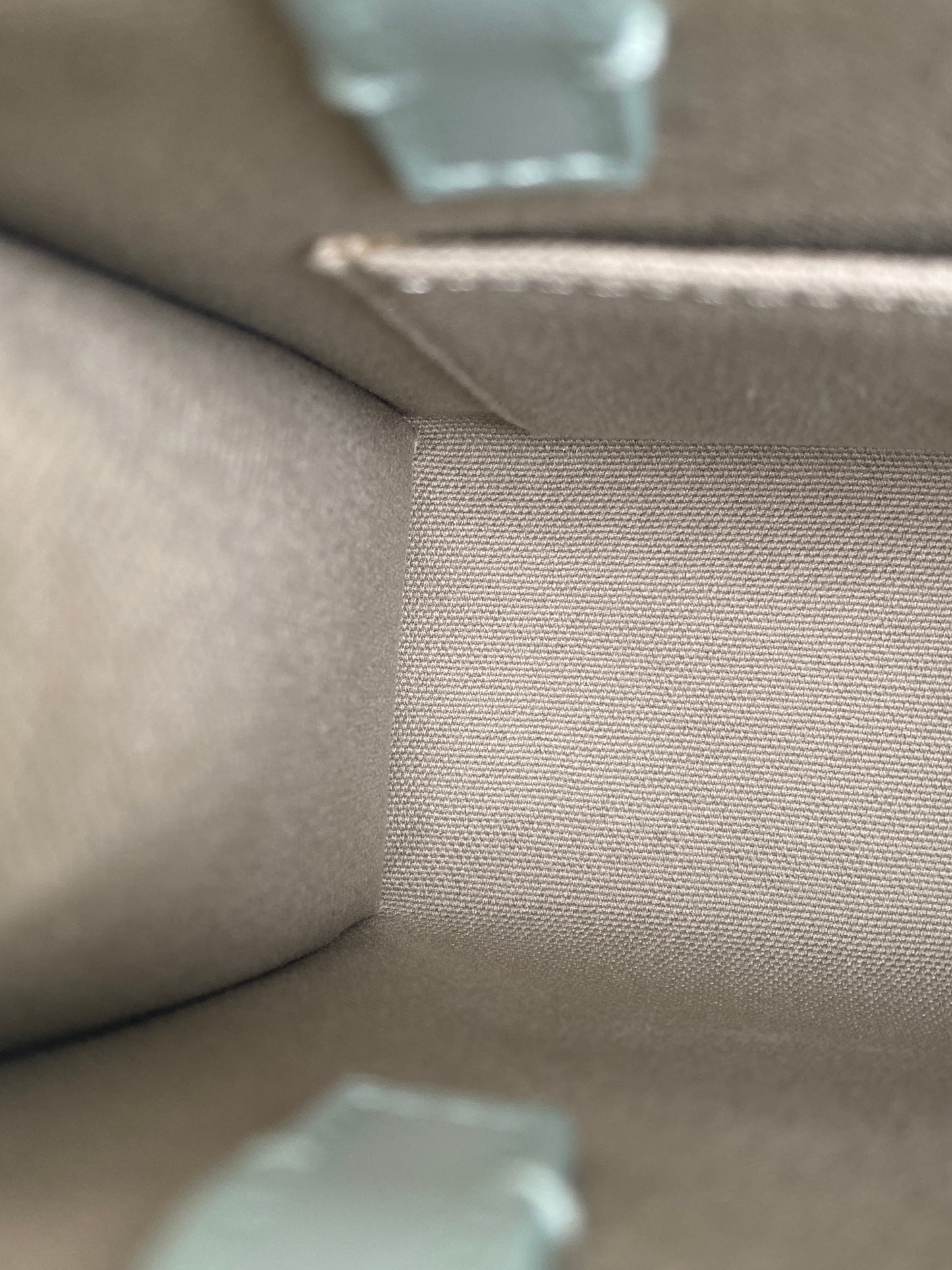 Givenchy Teal & White Logo Mini Tote Bag GHW