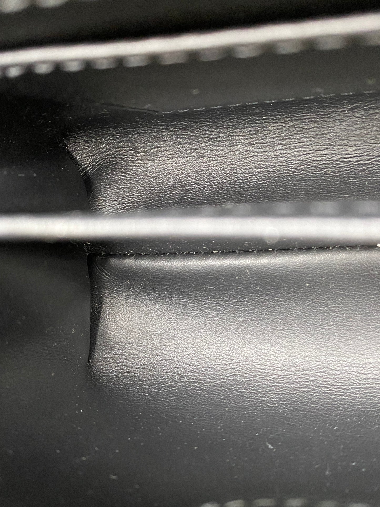 Louis Vuitton Black Mini Capucine Bag GHW