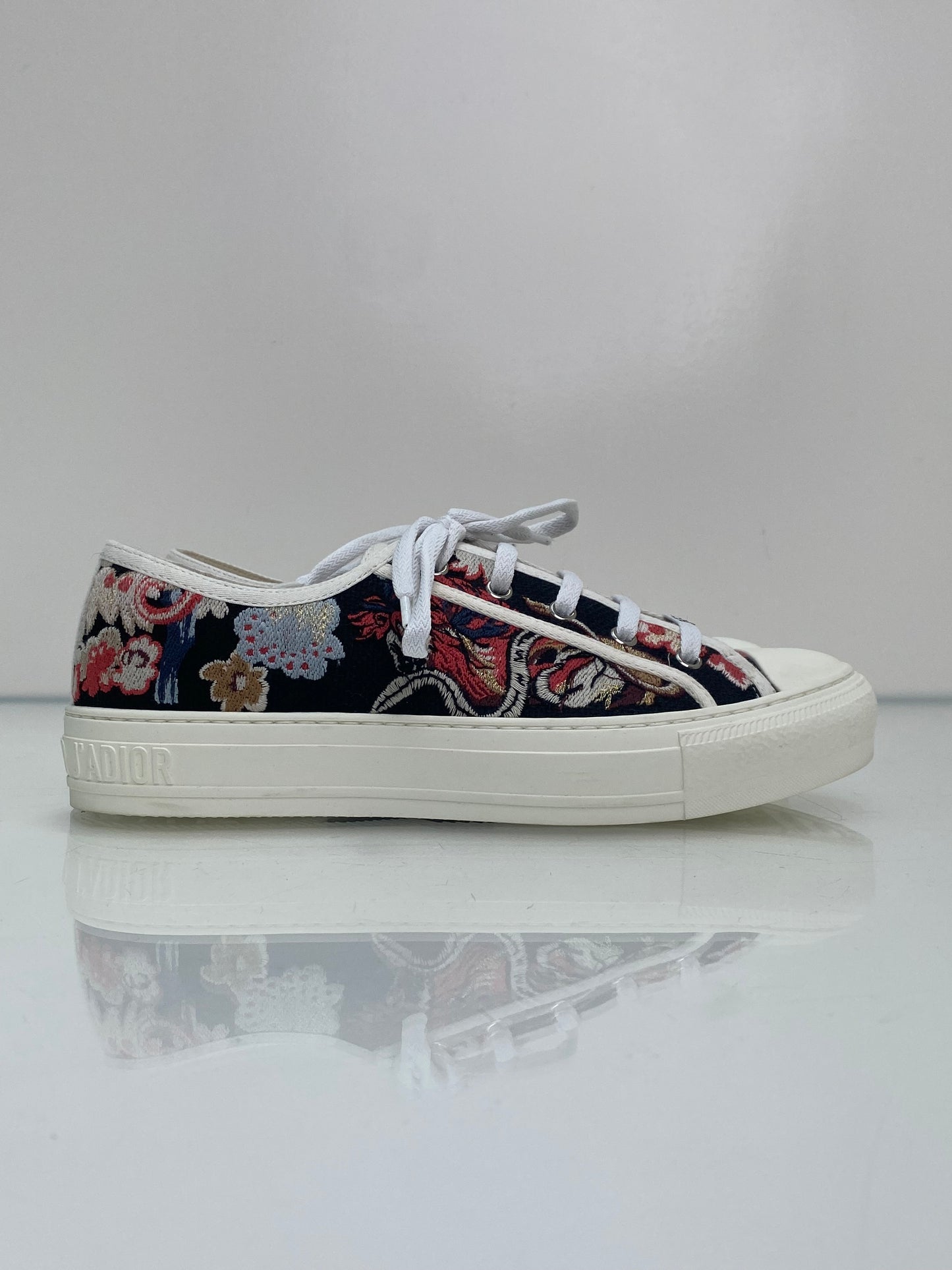Christian Dior Toile J’adior Sneakers, 39